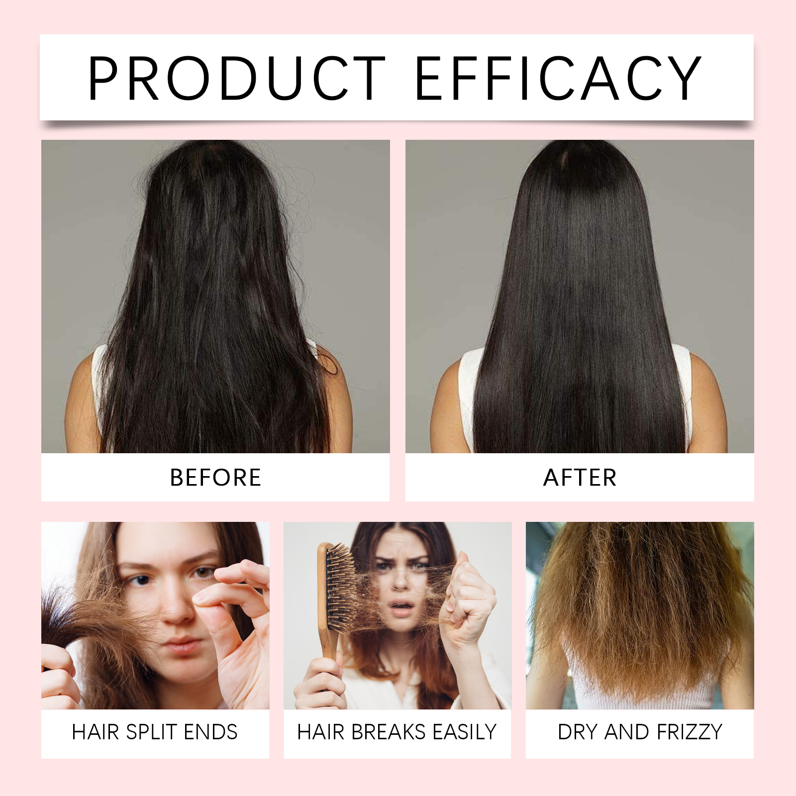 Keratin Nourishing Hair Mask Mild Hydrating Moisturizing Light Soft Repair Dry Frizzy Hair