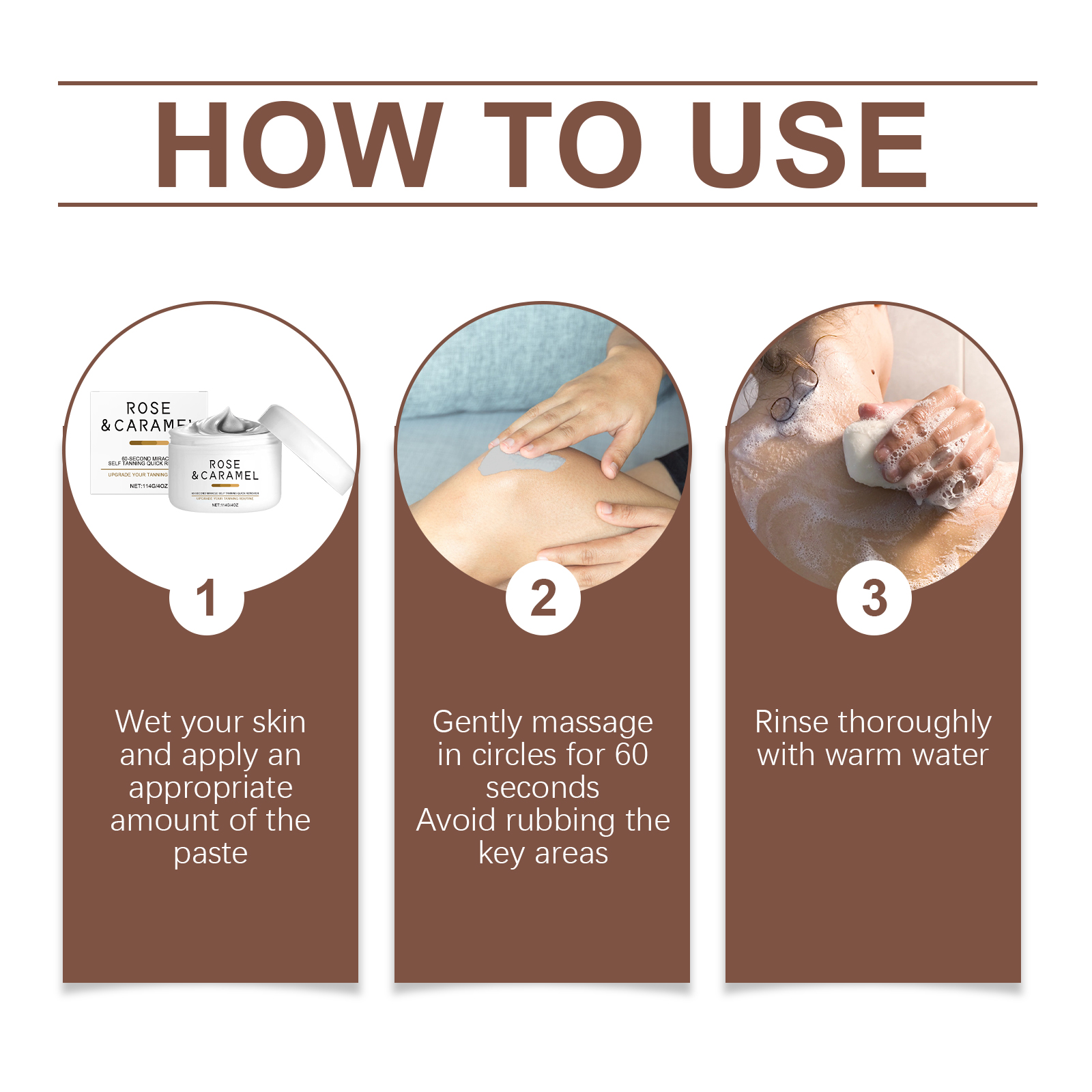 Rose Caramel Scrub Cream Mild Exfoliating Moisturizing Skin Purifying For Body Joint Smooth Complexion Care Lotion