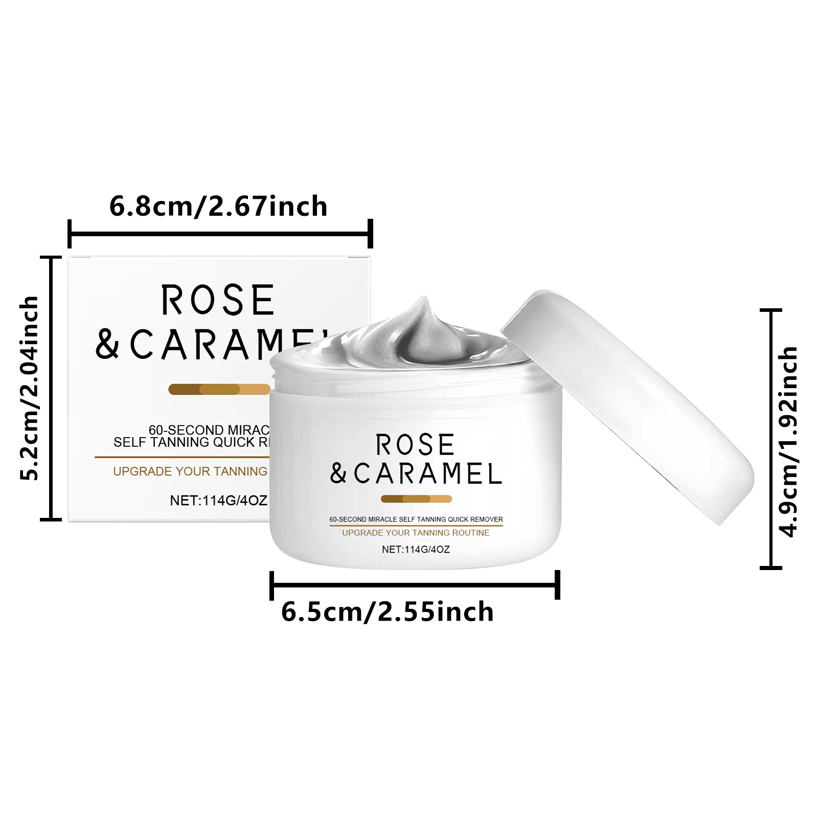 Rose Caramel Scrub Cream Mild Exfoliating Moisturizing Skin Purifying For Body Joint Smooth Complexion Care Lotion