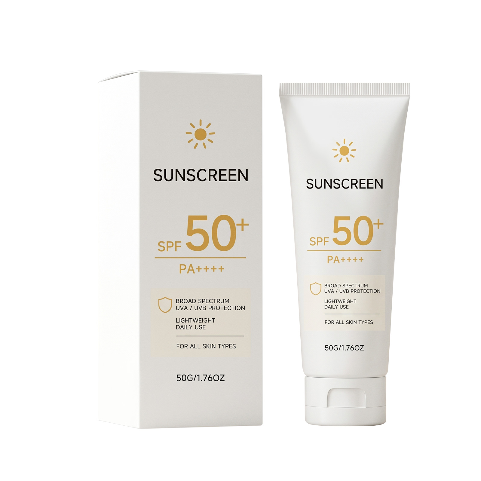Light Sheer Defense Cream Watery Soft Texture Summer Facial Skin
