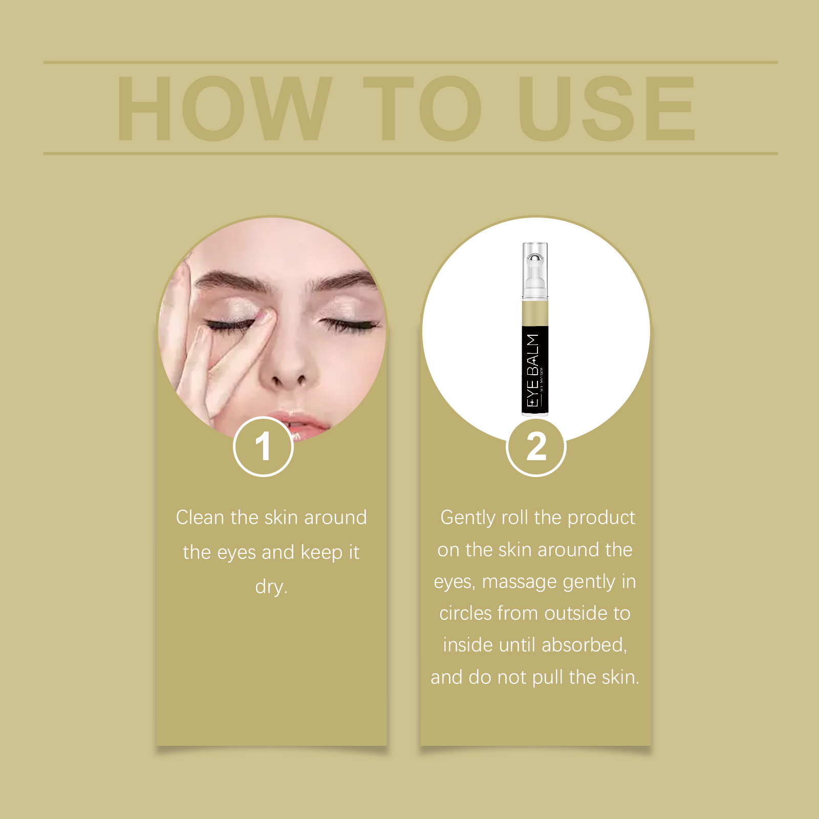 Retinol Moisturizing Eye Cream Gentle Mild Massage Eye Area Nourish Skin Fade Lines Hydrating Brightening Care