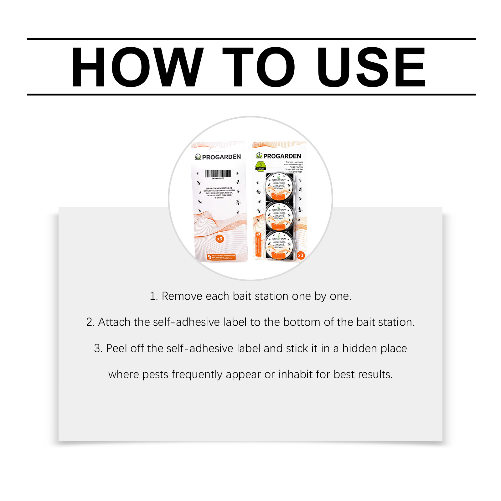Ant Trap Box Mild Bait Insect Repellent Ant Prevention Supply Kitchen Bathroom Household Corner Window Daily