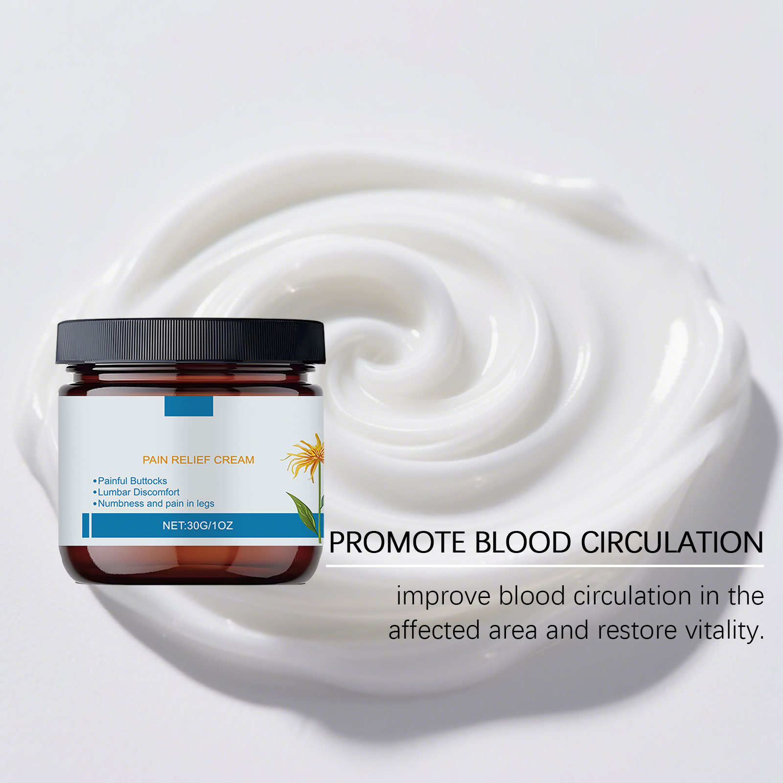 Joint Care Cream Daily Moisturizing Nourishing External Apply Massage Knee Wrist Skin Lotion