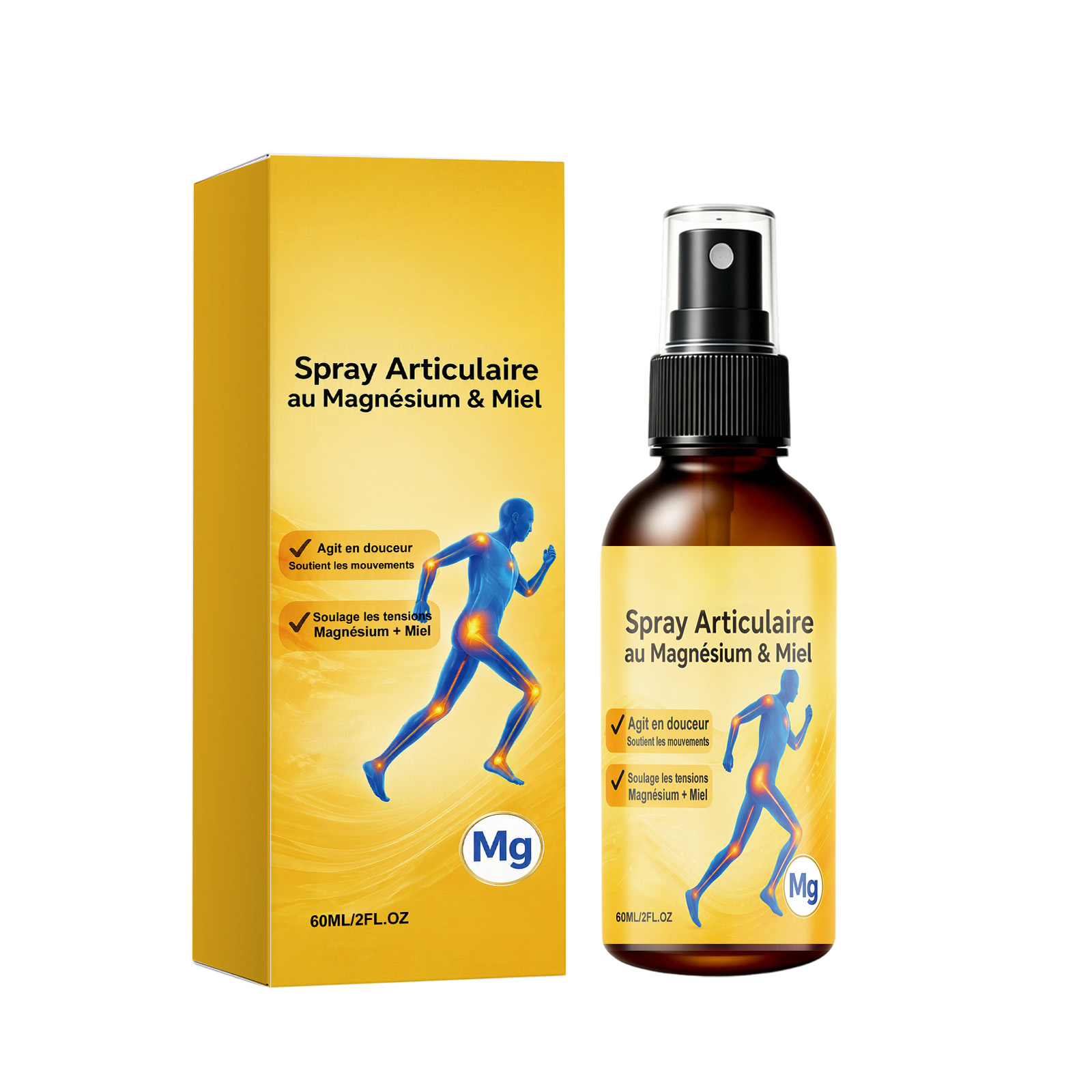 Joint Relief Care Spray Mild Soft Skin Nourish External Comfort Knee Wrist Joint Tissue