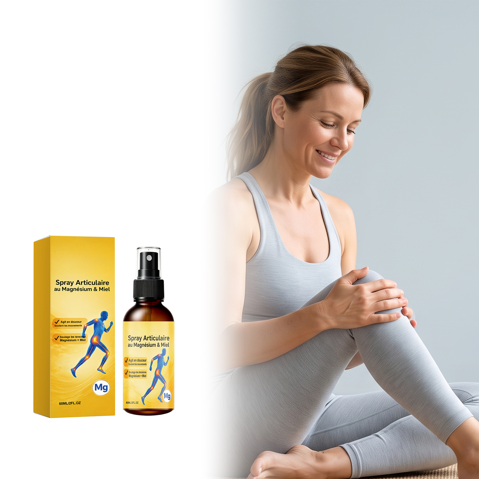 Joint Relief Care Spray Mild Soft Skin Nourish External Comfort Knee Wrist Joint Tissue