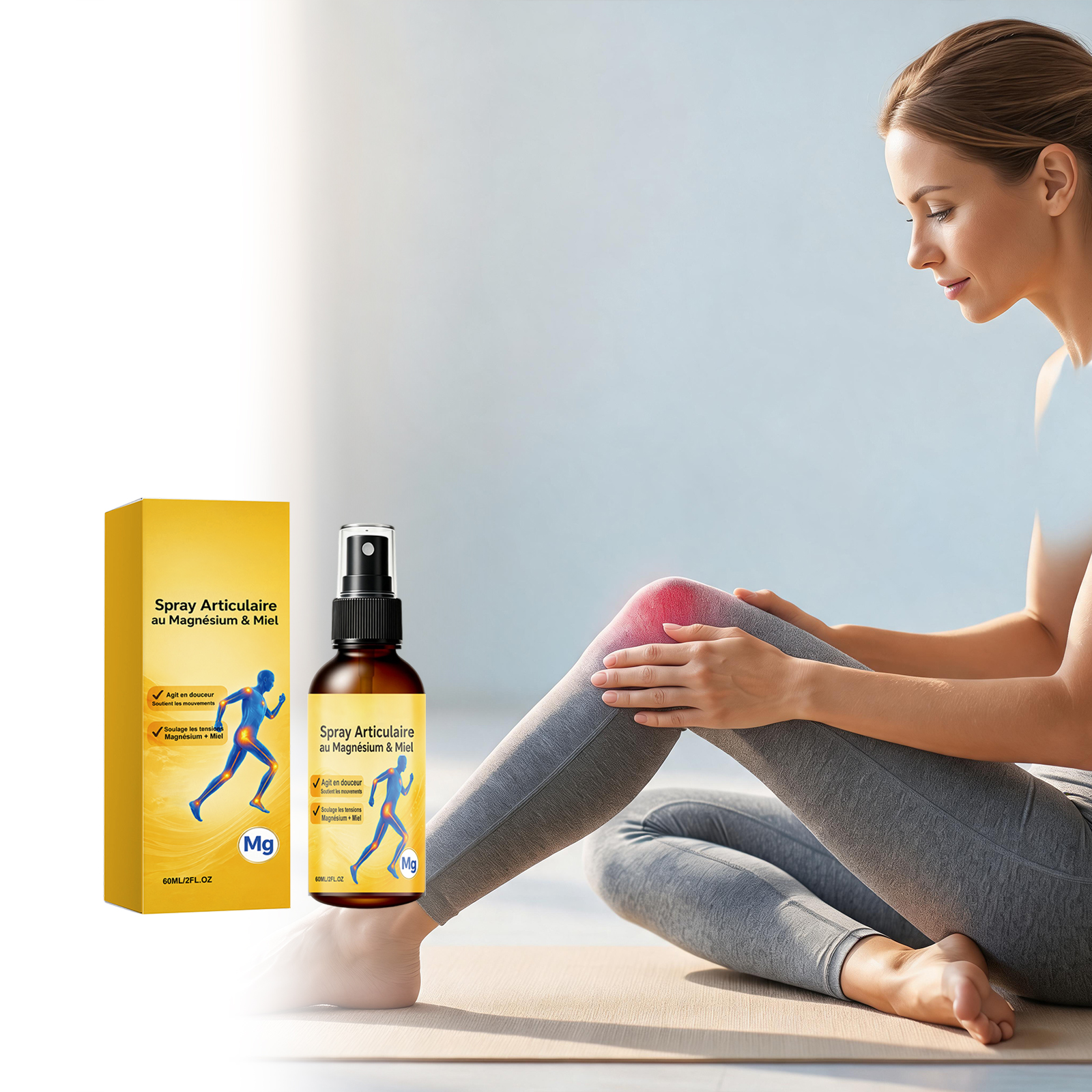Joint Relief Care Spray Mild Soft Skin Nourish External Comfort Knee Wrist Joint Tissue