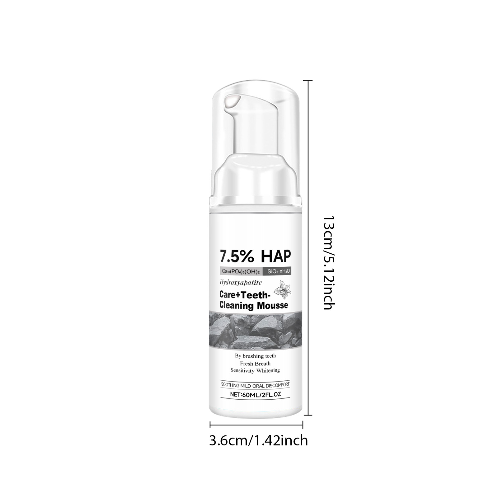 Whitening Teeth Cleaning Mousse Gentle Clean Tooth Surface Protect Oral Cavity Fresh Breath Daily Sanitary Care
