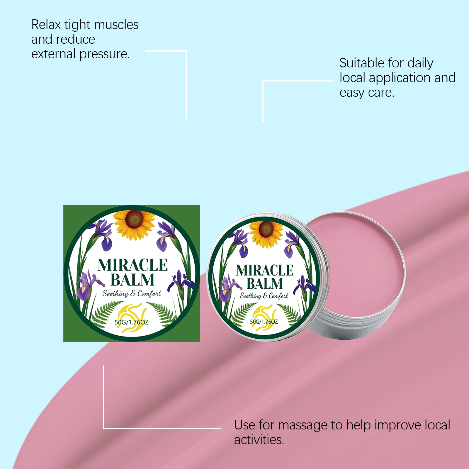 Joint Care Ointment Mild Ingredients Protect Body Joints Comfort Light Daily Convenient Smear Cream