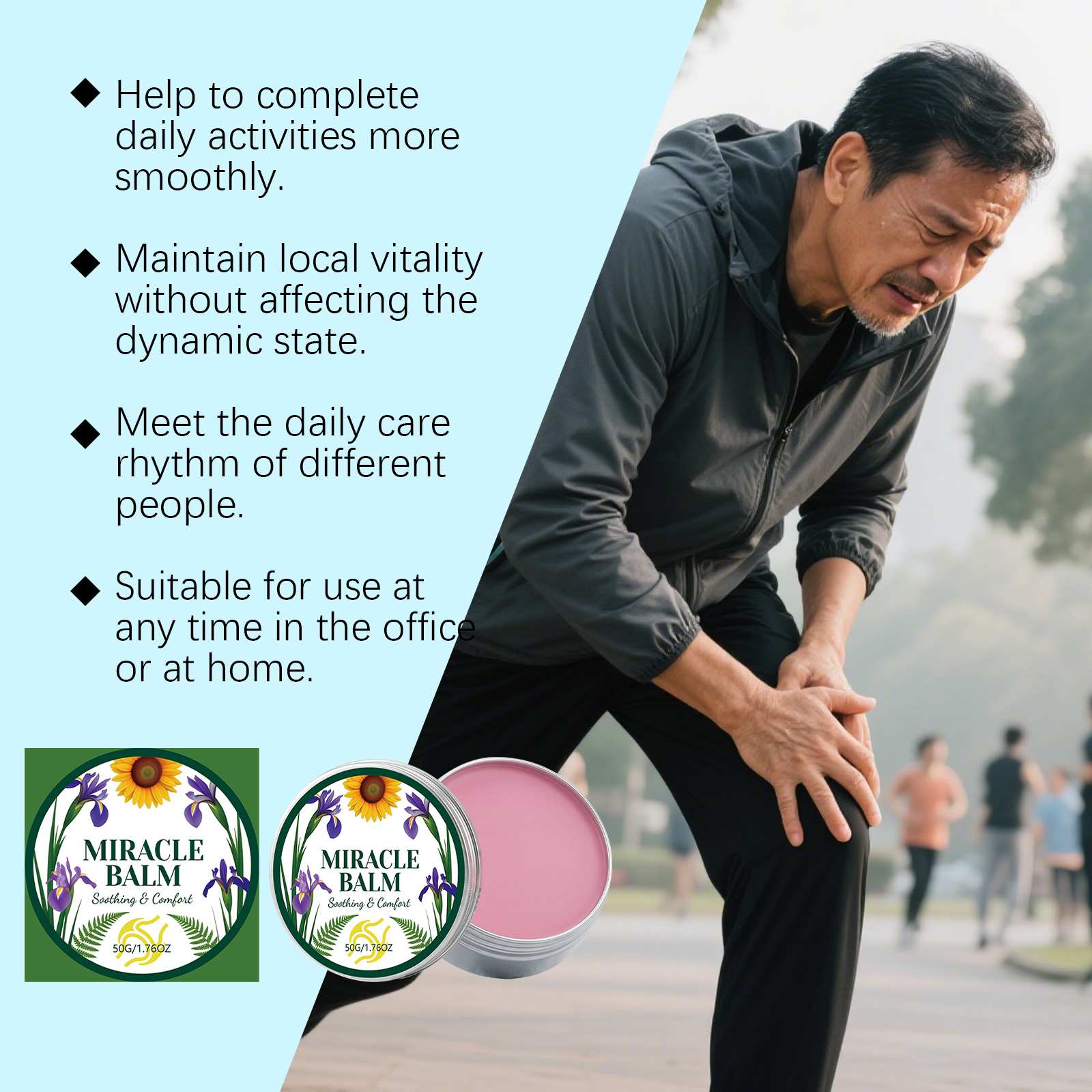 Joint Care Ointment Mild Ingredients Protect Body Joints Comfort Light Daily Convenient Smear Cream