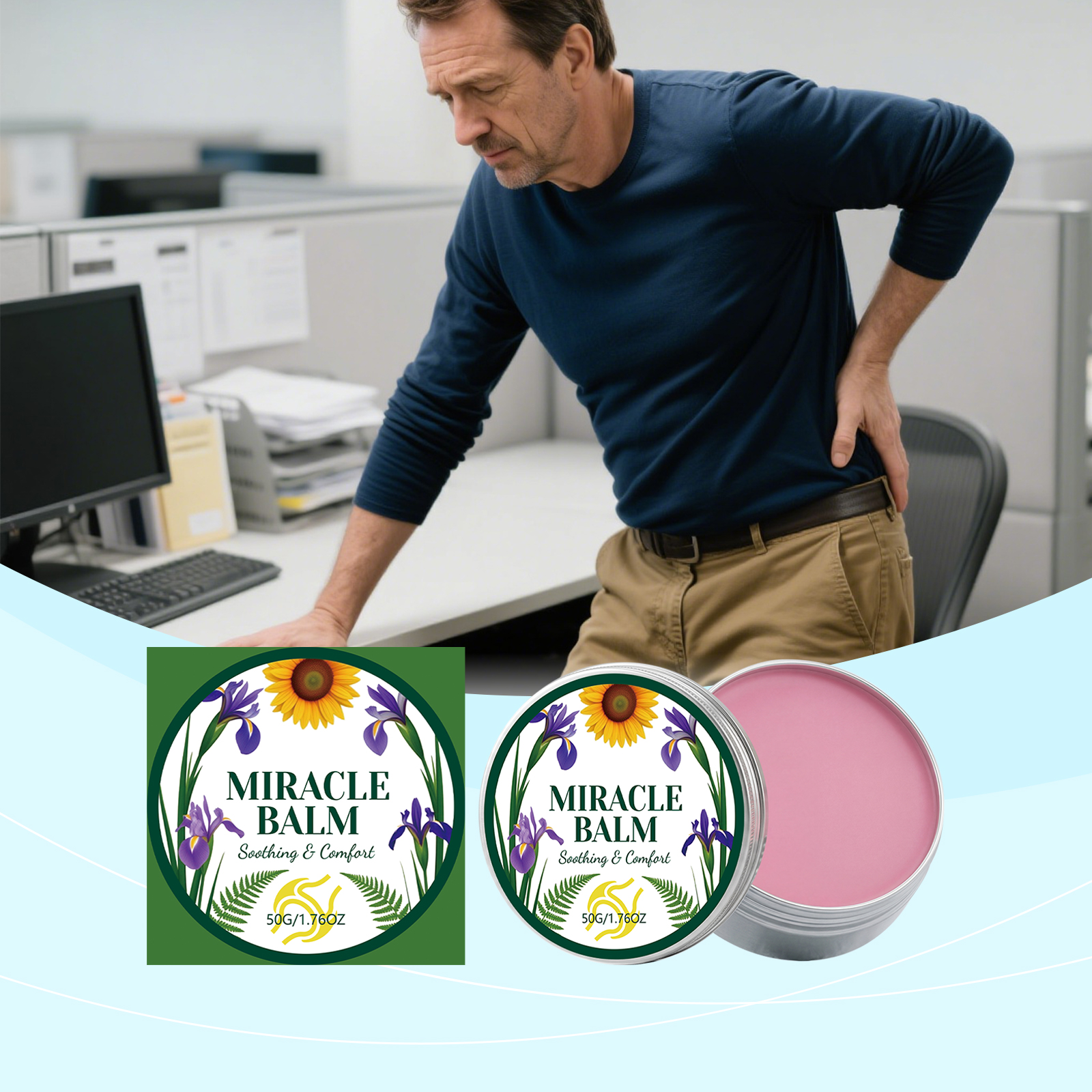 Joint Care Ointment Mild Ingredients Protect Body Joints Comfort Light Daily Convenient Smear Cream