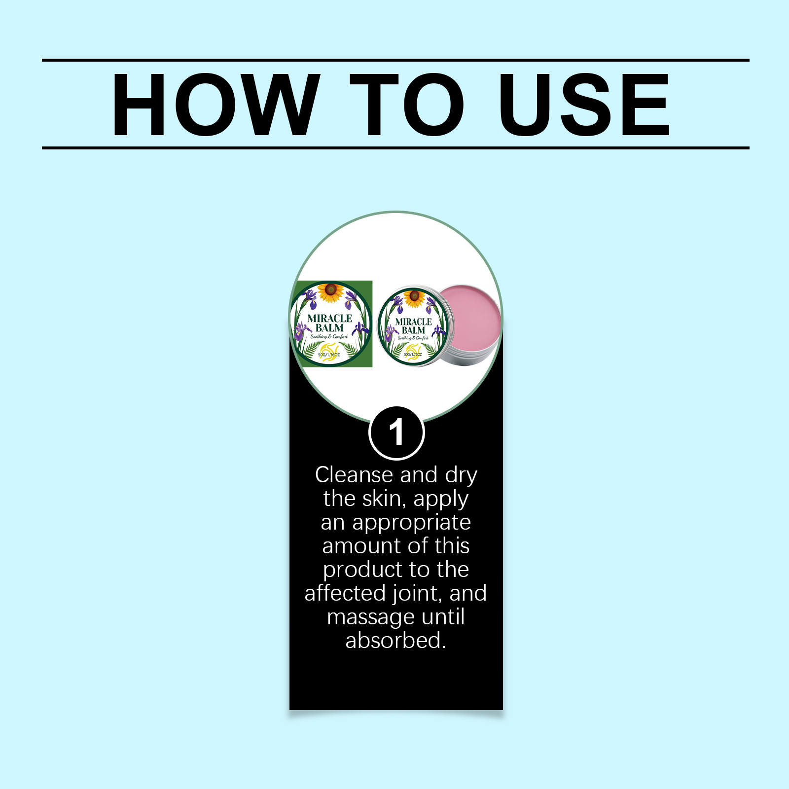 Joint Care Ointment Mild Ingredients Protect Body Joints Comfort Light Daily Convenient Smear Cream