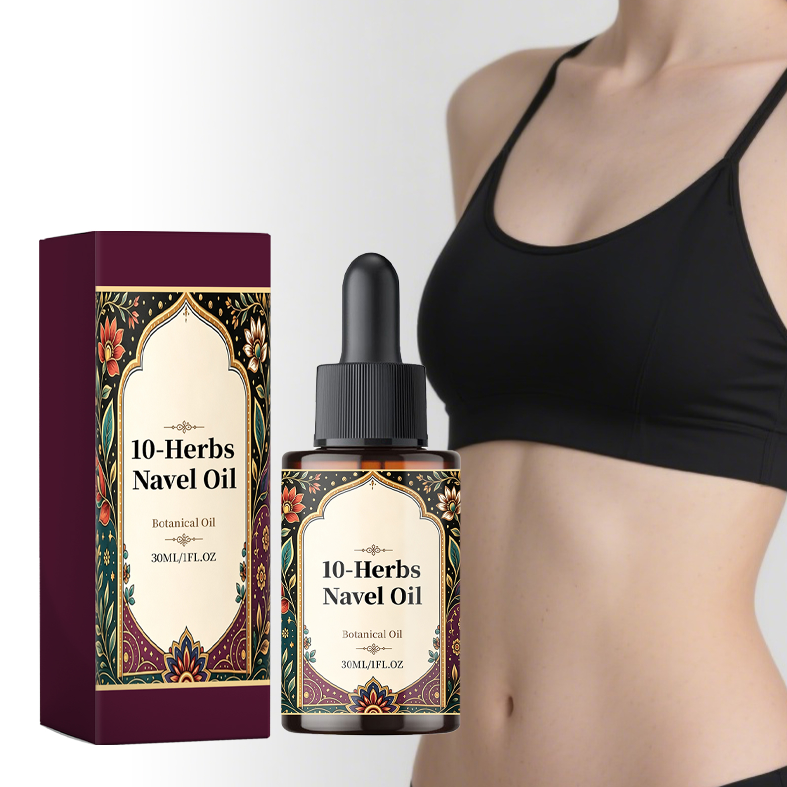 Nursing Navel Oil Light Texture Moisturizing Comfort Skin Hydrating Delicate Soft Night Abdominal Massage Oil