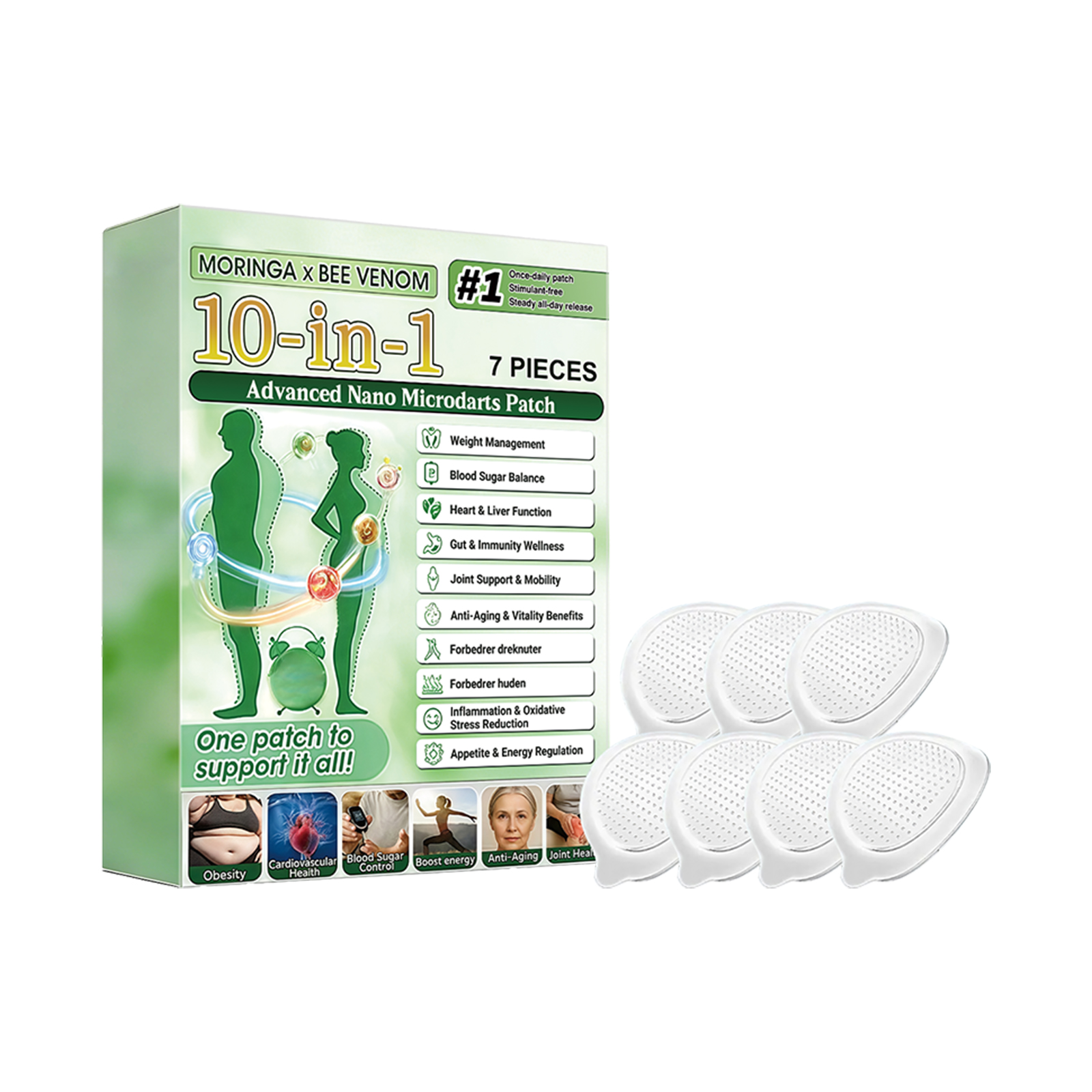 Body Care Patches Gentle Nurture Skin Breathable Comfortable Skin‑Friendly Lightweight Daily Body Care Application  