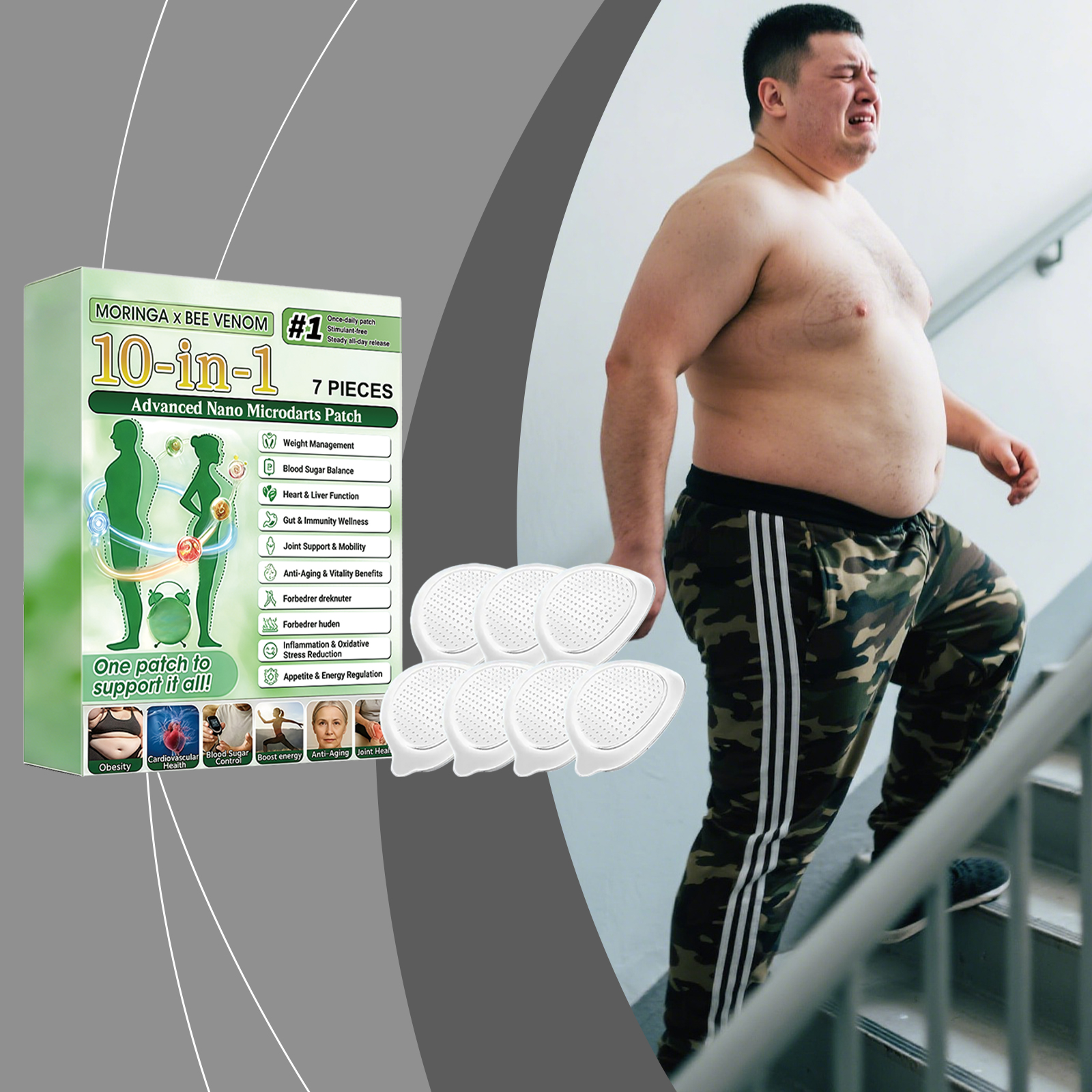Body Care Patches Gentle Nurture Skin Breathable Comfortable Skin‑Friendly Lightweight Daily Body Care Application  