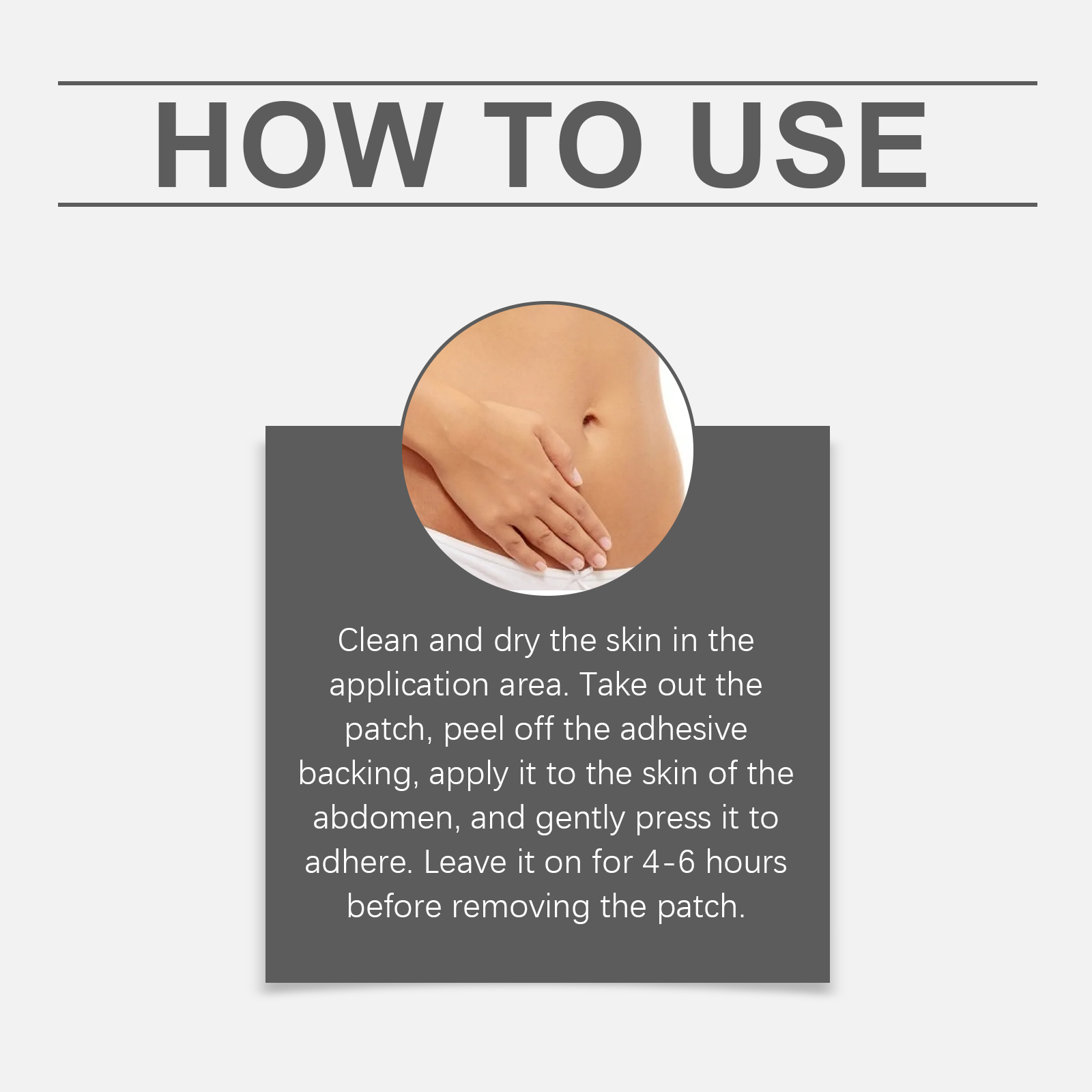 Body Care Patches Gentle Nurture Skin Breathable Comfortable Skin‑Friendly Lightweight Daily Body Care Application  