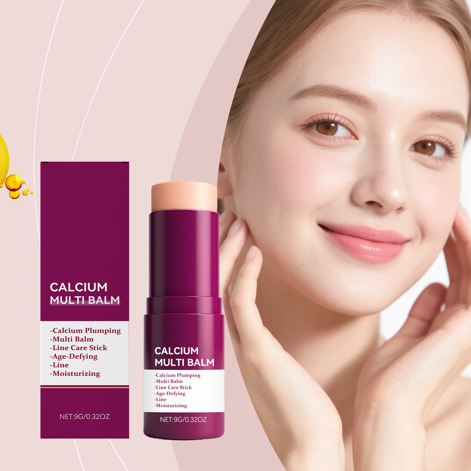 Multi Effect Moisturizing Stick Gentle Ingredients Comfort Skin Deep Hydrate Face Daily Care For Common Use