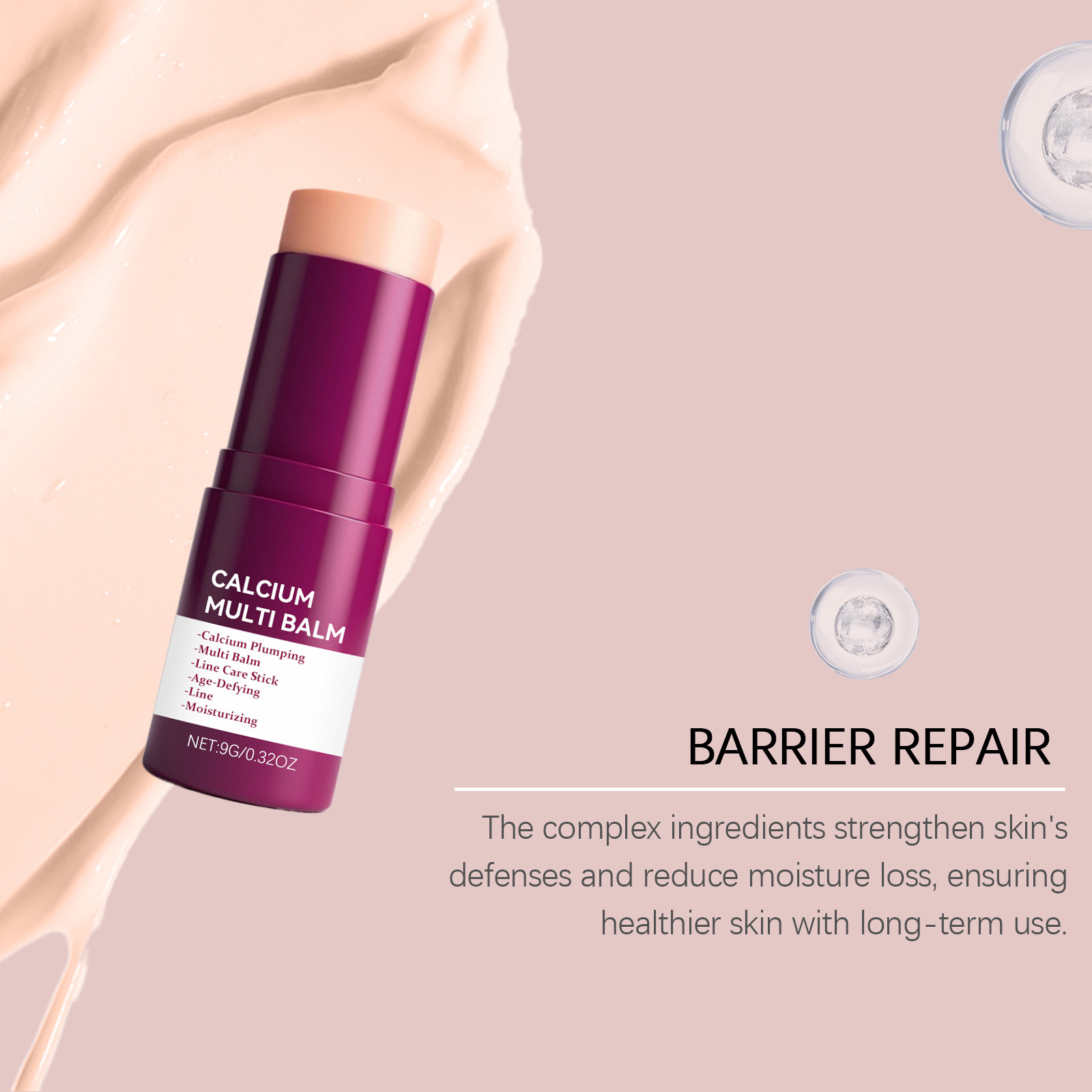 Multi Effect Moisturizing Stick Gentle Ingredients Comfort Skin Deep Hydrate Face Daily Care For Common Use