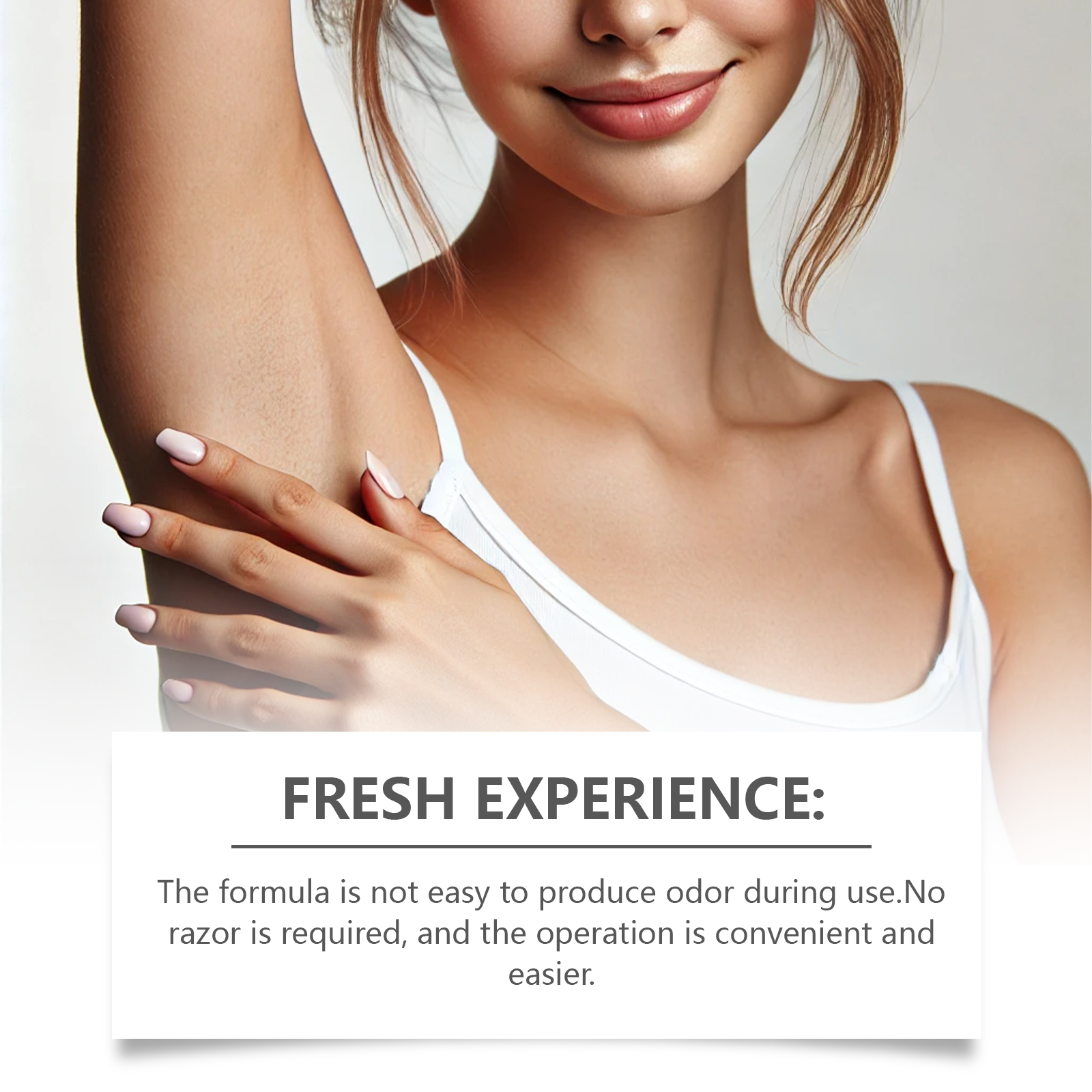 Body Hair Removal Cream Mild Cleansing Nourishing Smoothing Delicate Daily Care For Body Skin