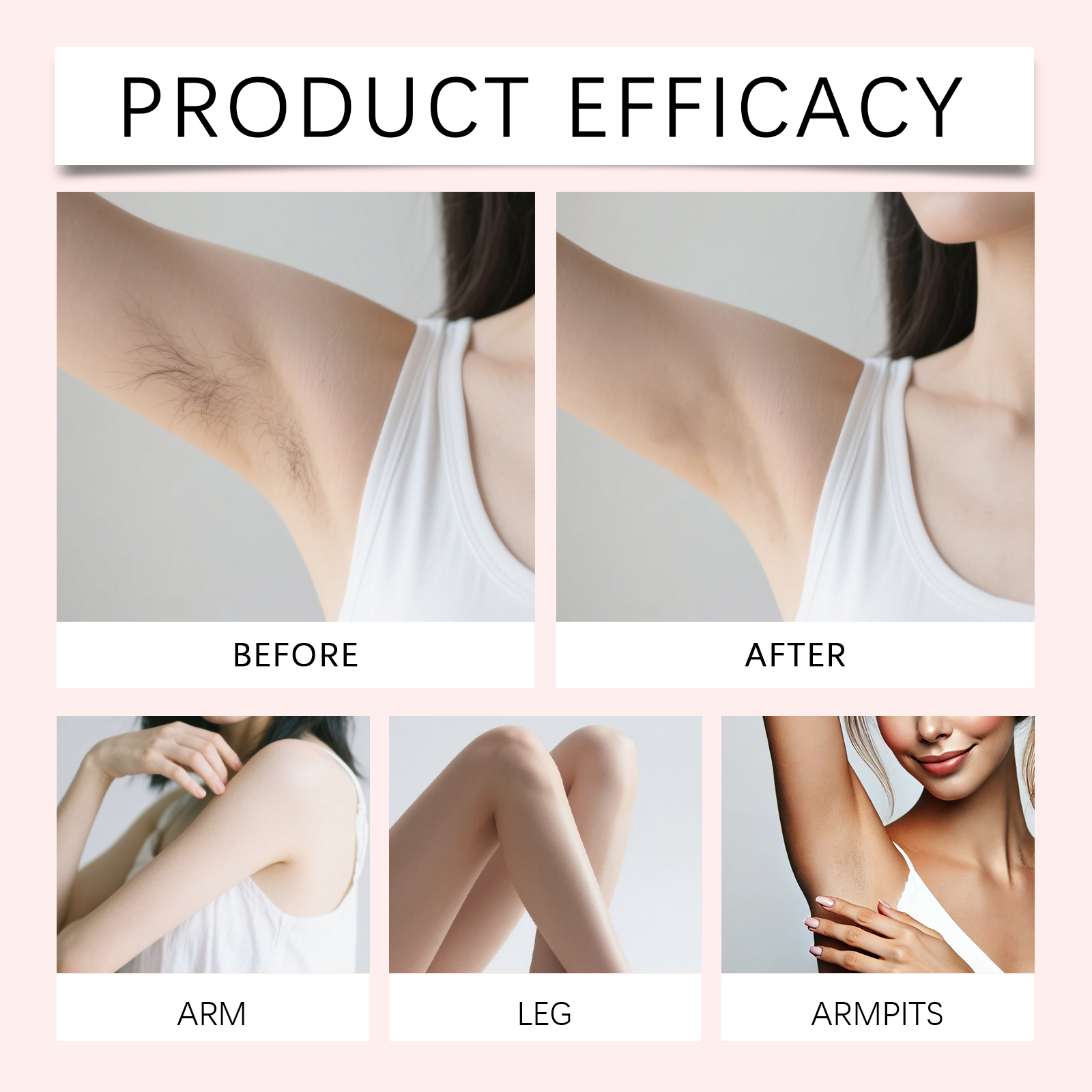Body Hair Removal Cream Mild Cleansing Nourishing Smoothing Delicate Daily Care For Body Skin