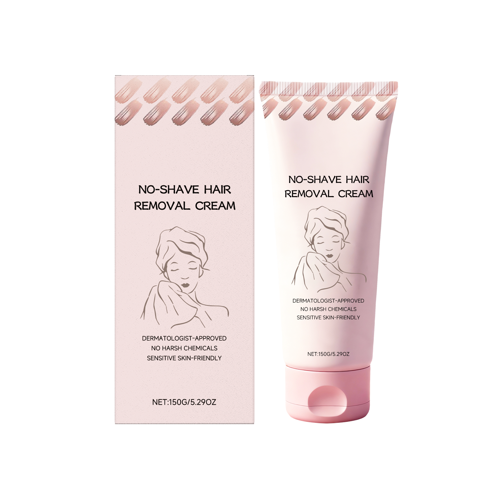 Body Hair Removal Cream Mild Cleansing Nourishing Smoothing Delicate Daily Care For Body Skin