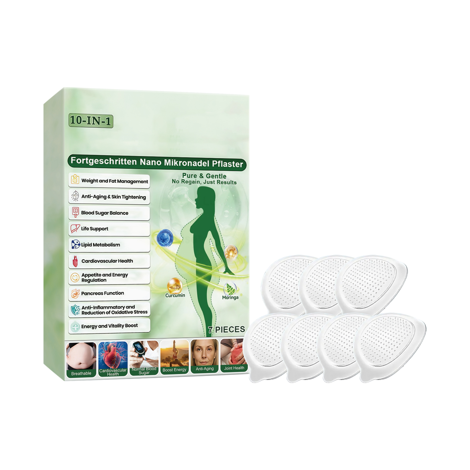 Body Care Patch Gentle Nurture Body Contours Daily Soften Skin Light Breathable Skin Friendly Care Sticker