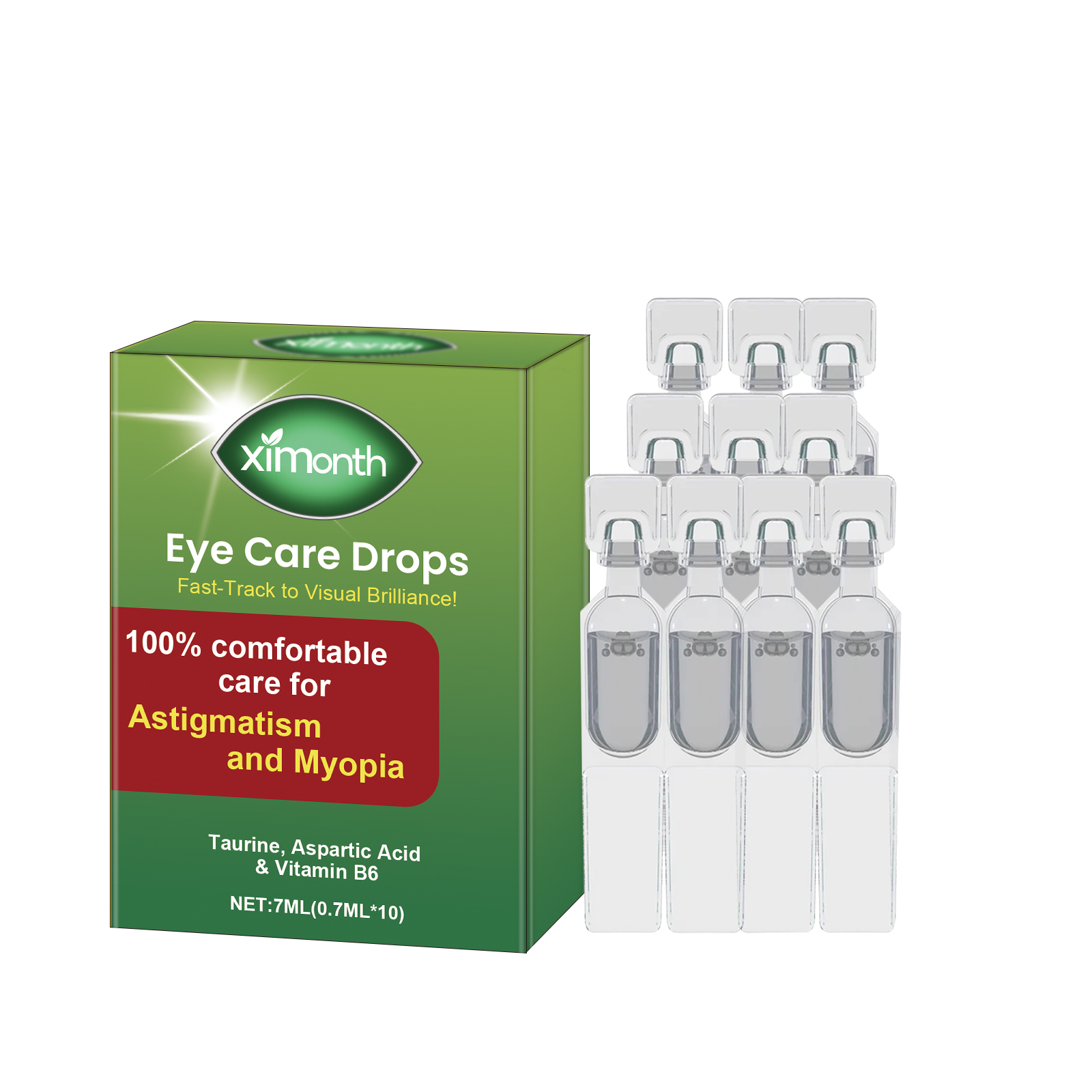 Eye Care Drops Hydrating Moisturizing Gentle Nourishing Relieving Dry Eye Skin Care Liquid
