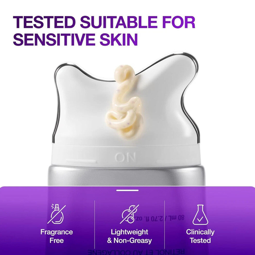 80ml Collagen Retinol Refining Gua Sha Cream Tightens And Evens Skin Tone Smooth