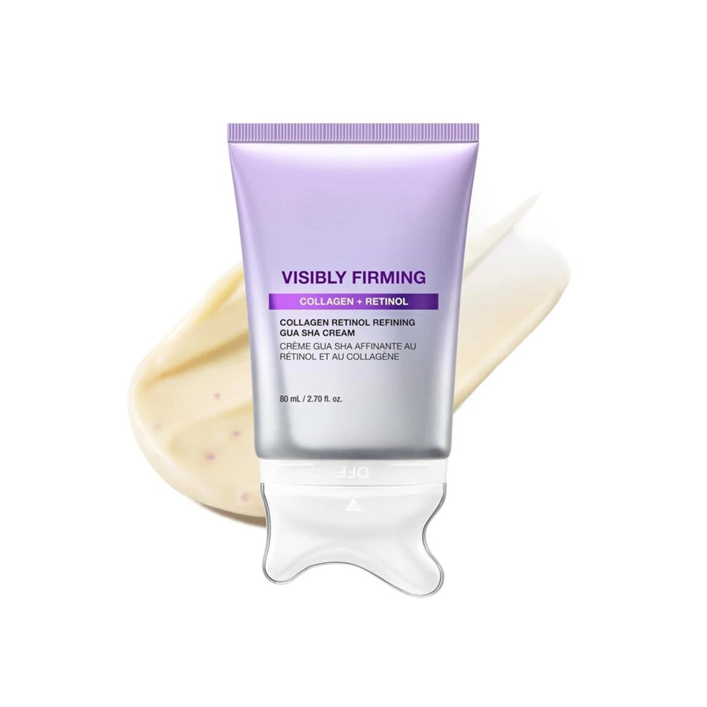 80ml Collagen Retinol Refining Gua Sha Cream Tightens And Evens Skin Tone Smooth