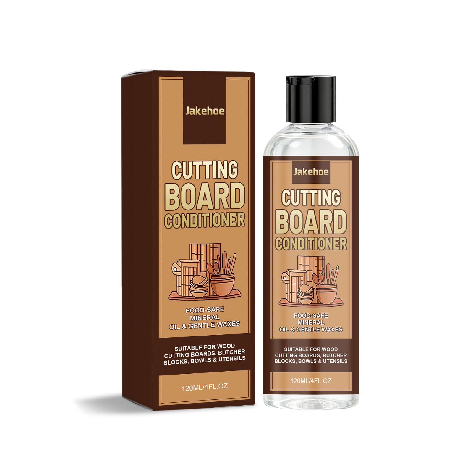 Wood Cutting Board Conditioner Polish For Kitchen Chopping Board Daily Care Moisturizing Smoothing