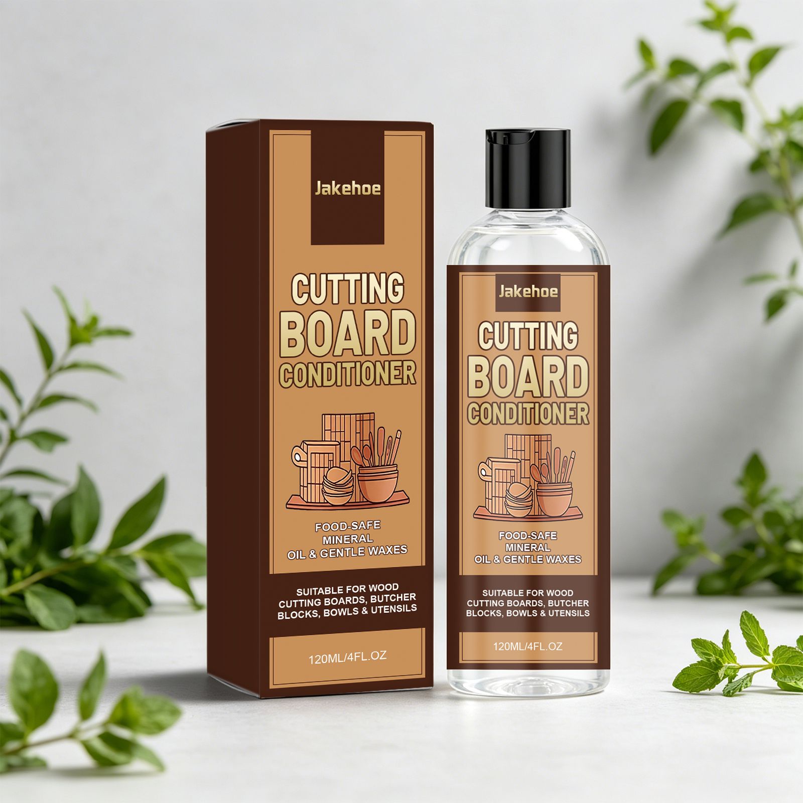 Wood Cutting Board Conditioner Polish For Kitchen Chopping Board Daily Care Moisturizing Smoothing