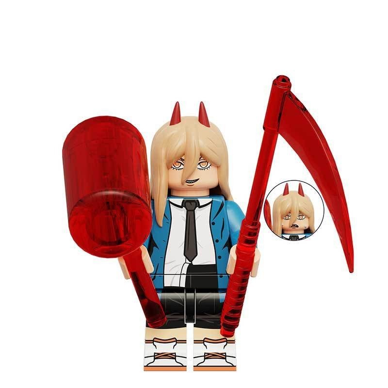 Kids Toys Action Mini Figures Chainsaw Building Block Birthday Gifts Fit Lego