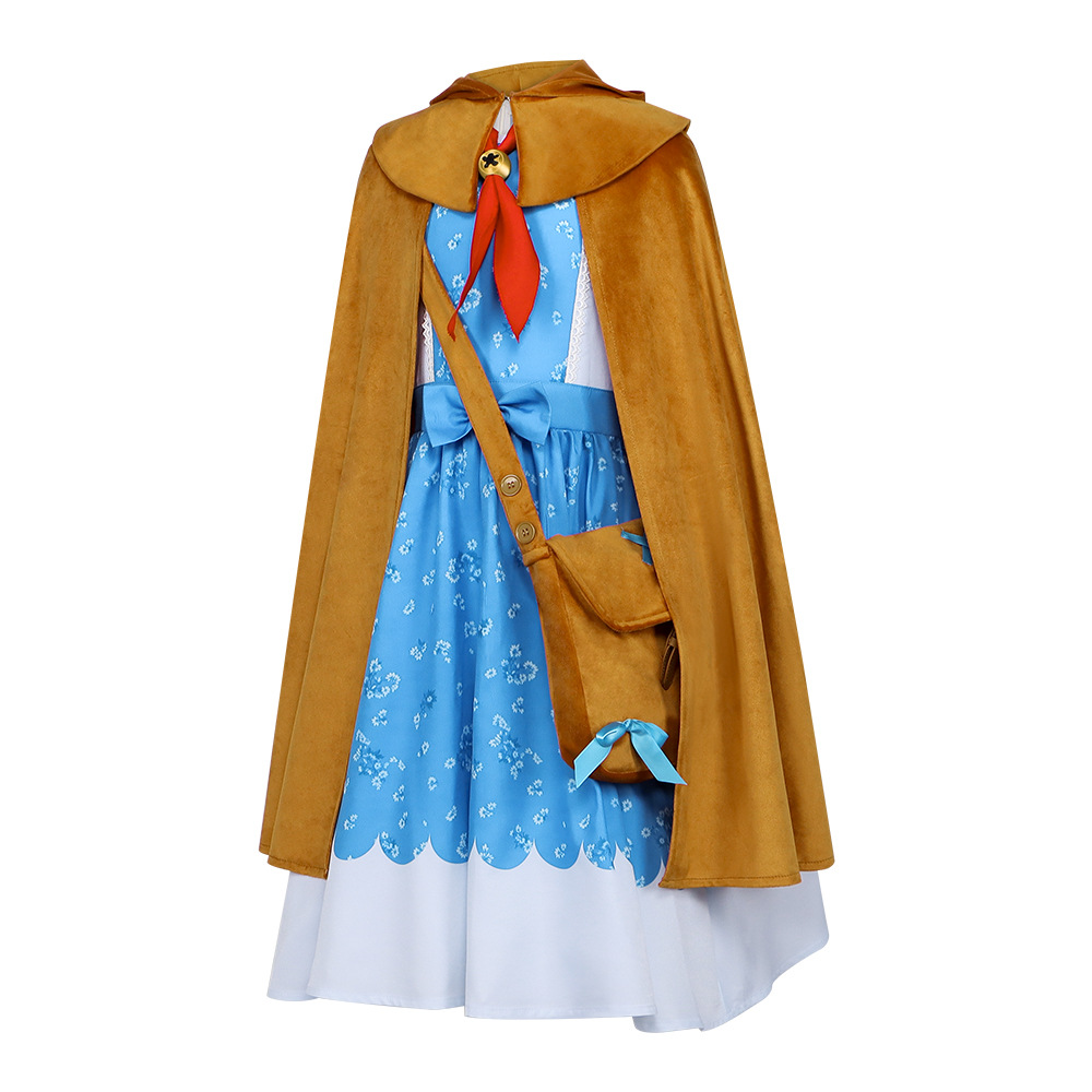 (130CM) Kids Holly Wheeler Costume Stranger Things Cosplay Princess Dress for Girls Halloween Party Performance
