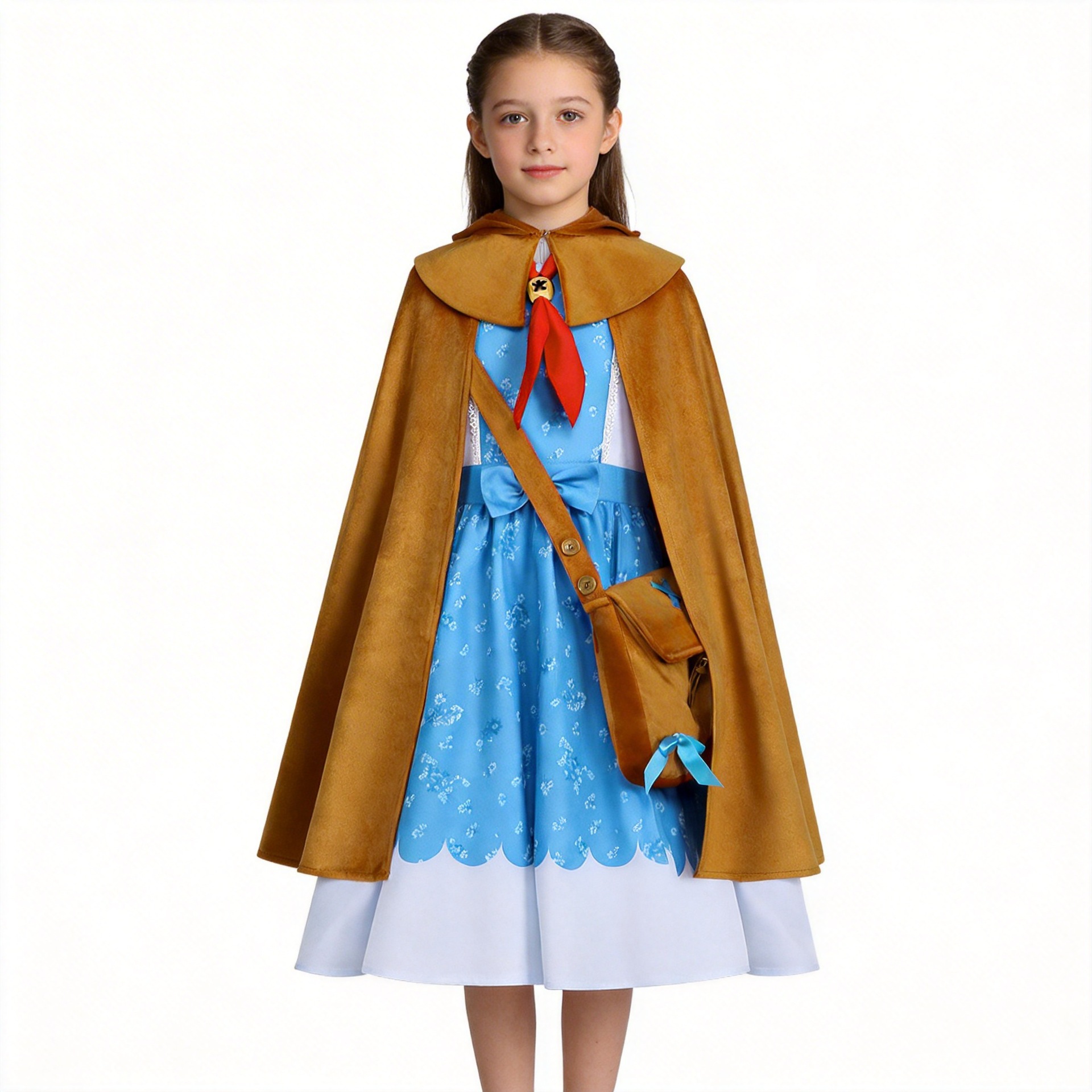 (130CM) Kids Holly Wheeler Costume Stranger Things Cosplay Princess Dress for Girls Halloween Party Performance