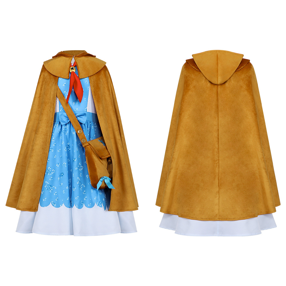 (130CM) Kids Holly Wheeler Costume Stranger Things Cosplay Princess Dress for Girls Halloween Party Performance