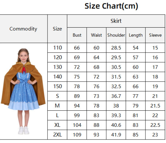 (130CM) Kids Holly Wheeler Costume Stranger Things Cosplay Princess Dress for Girls Halloween Party Performance