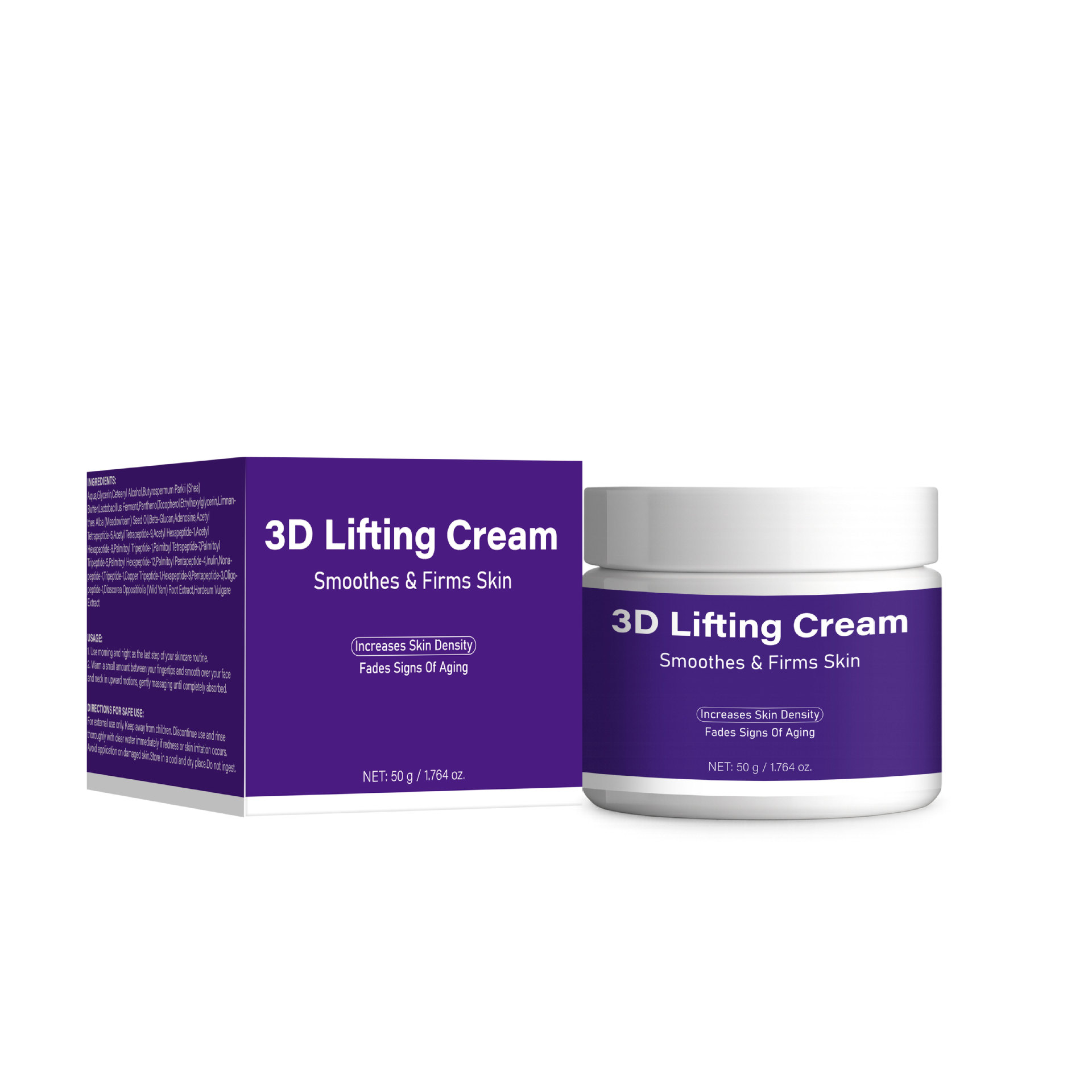 3D Lifting Cream For Face Firming Contouring And Shaping Skin Tightening And Anti Gravity Moisturizer 50g