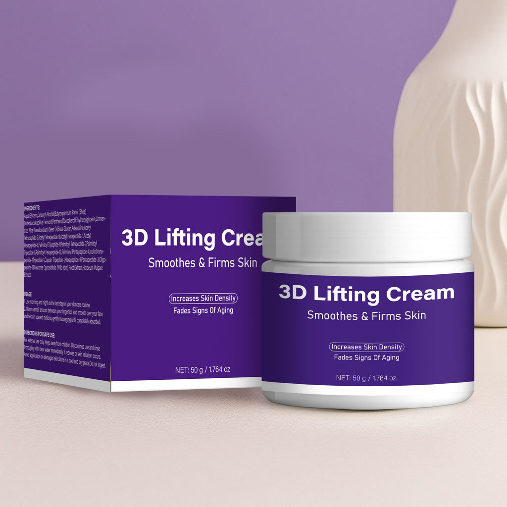 3D Lifting Cream For Face Firming Contouring And Shaping Skin Tightening And Anti Gravity Moisturizer 50g