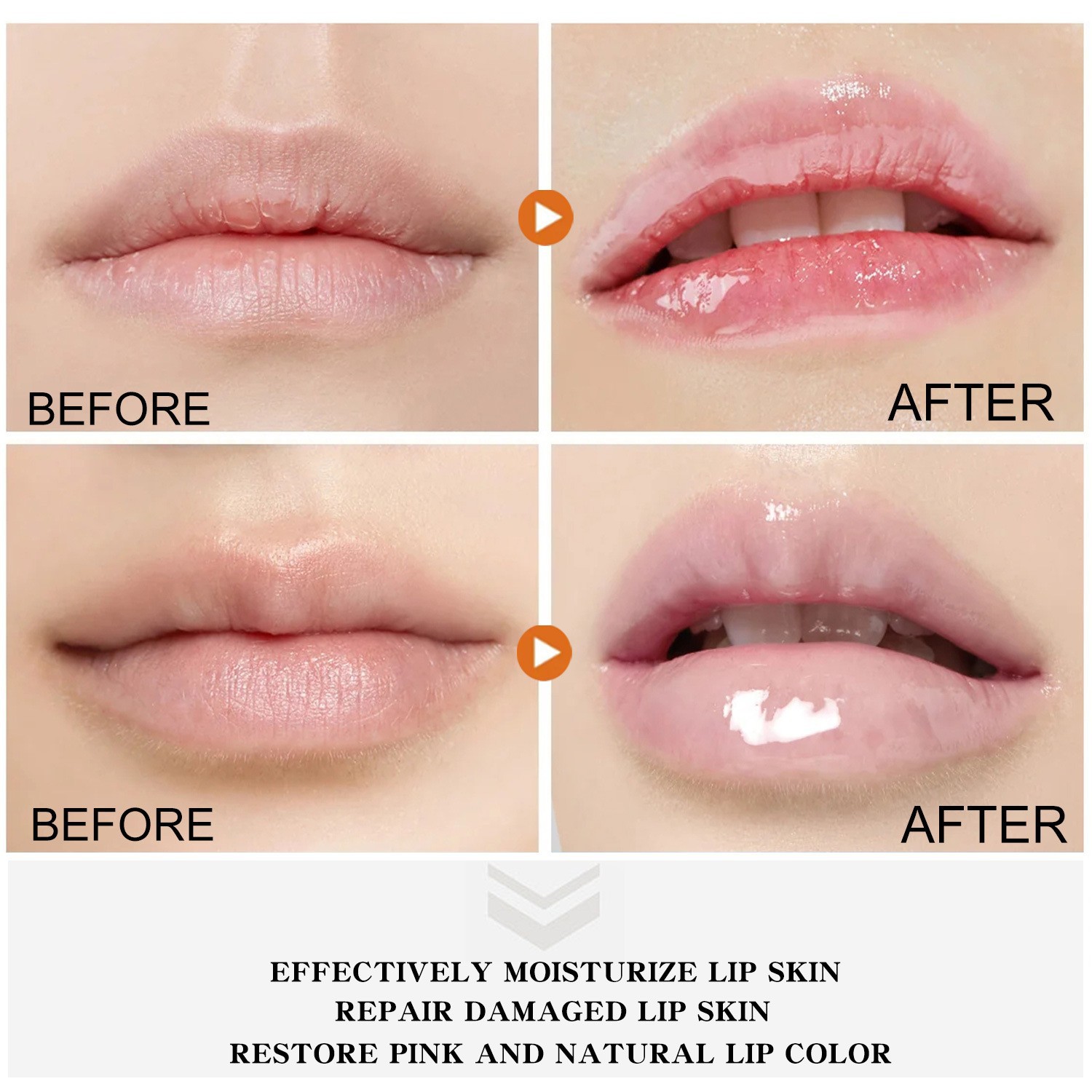 Turmeric Lip Balm Dark Lip Corrector Moisturising Repair for Smooth Hydrated Lips Daily Care Natural