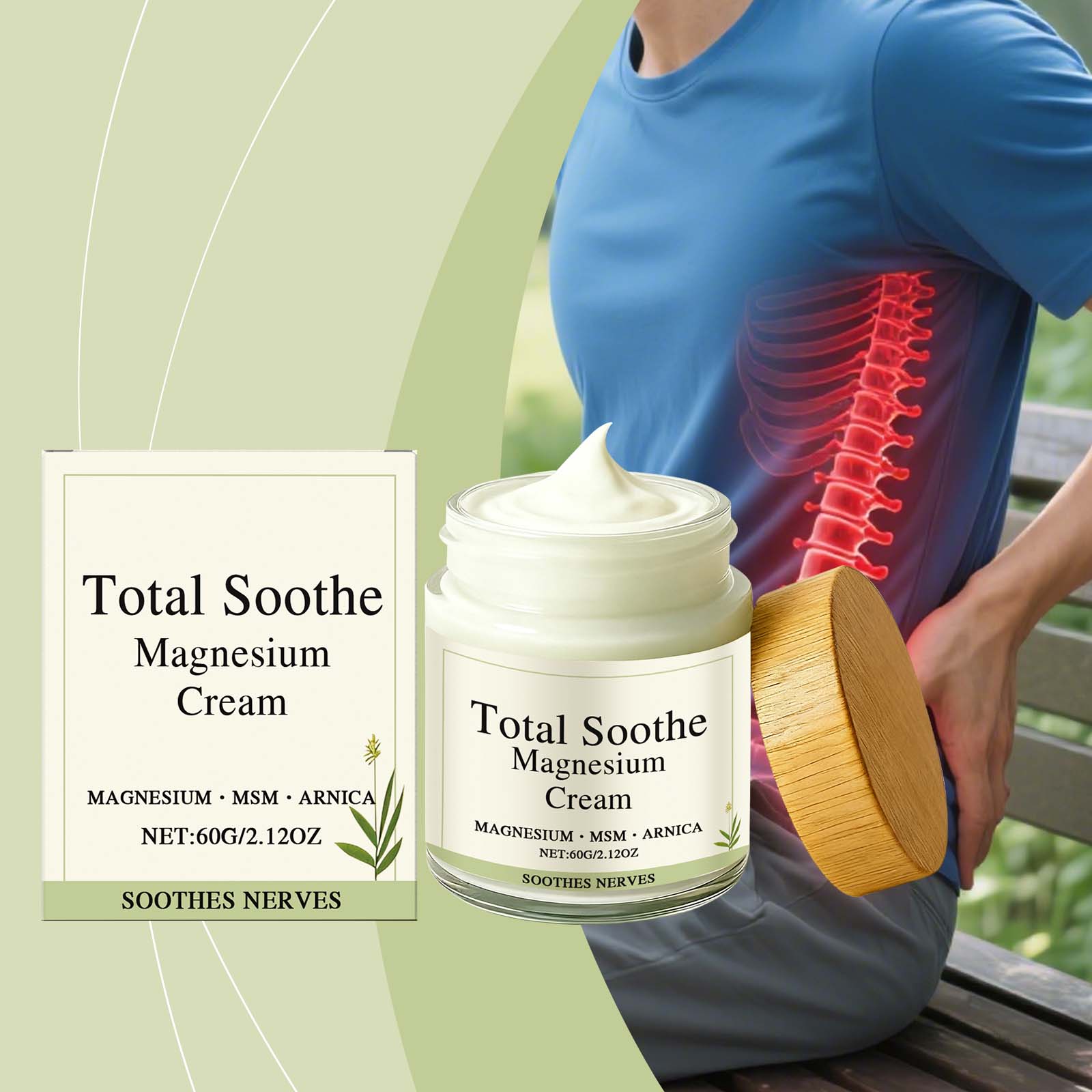 Joint Relief Cream Daily Gentle Nourishing External Massage Balm For Wrist Knee Foot Muscle Ligament