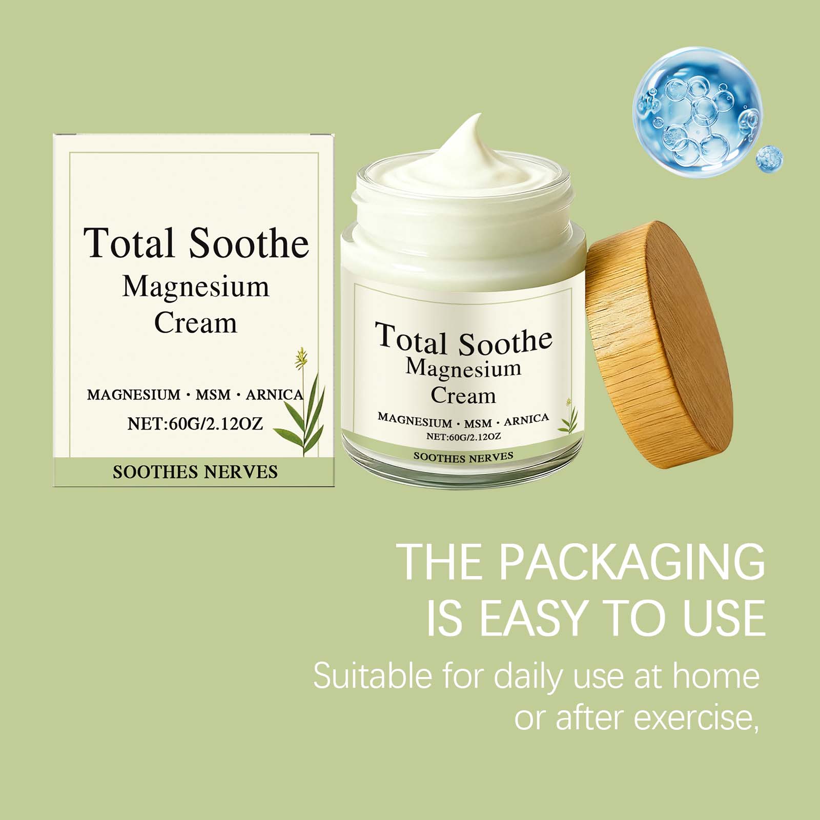 Joint Relief Cream Daily Gentle Nourishing External Massage Balm For Wrist Knee Foot Muscle Ligament