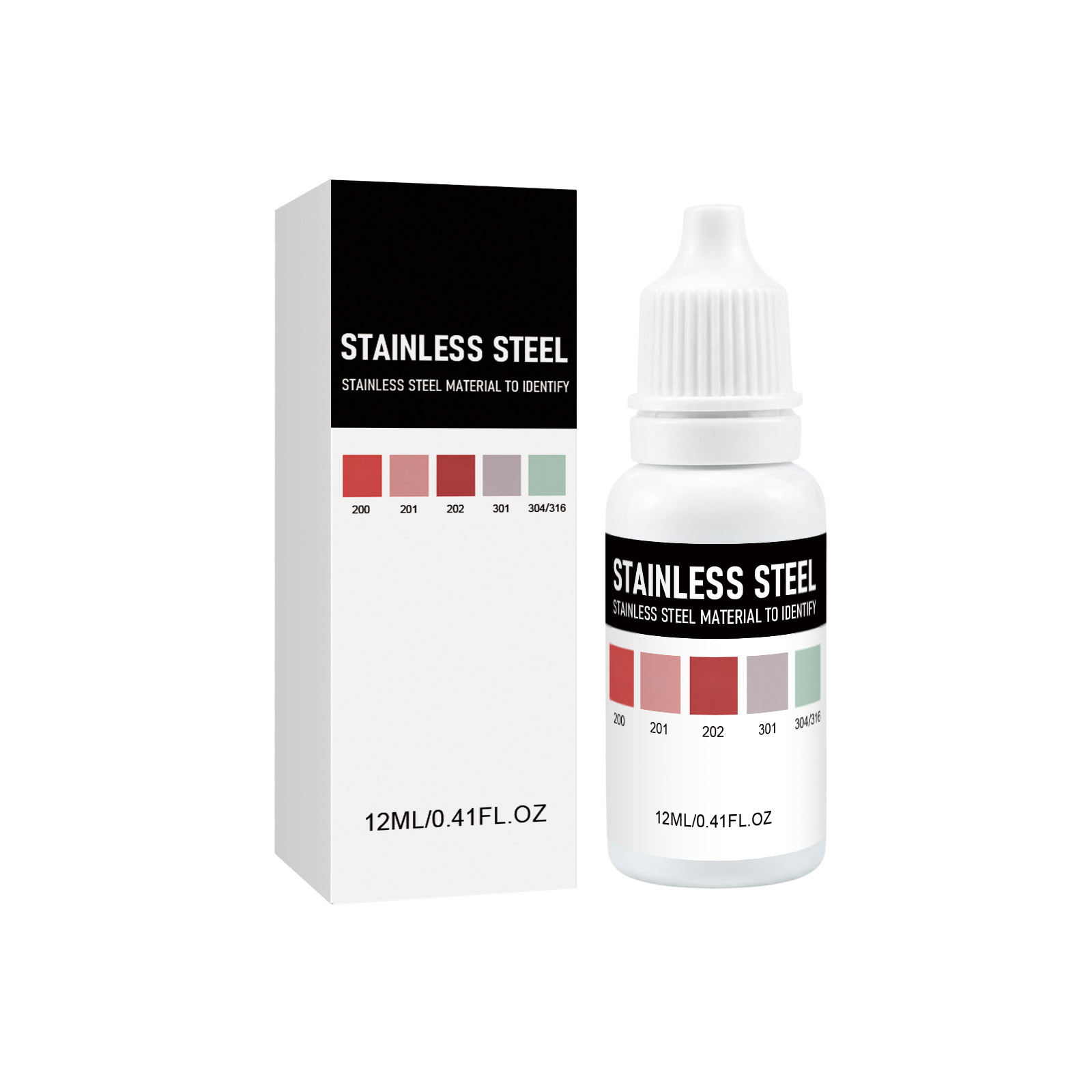 Stainless Steel Identification Liquid Hardware Inspection Fast Color Rendering Industrial Household General Daily Test Distinguish Agent