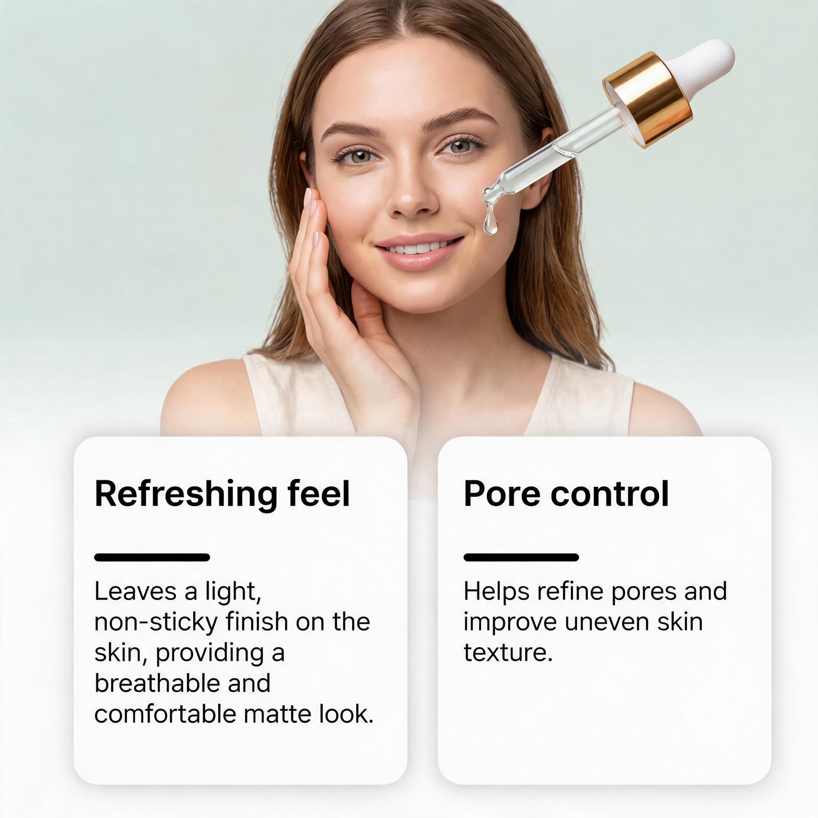 Mild Tea Tree Oil Daily Care Soft Delicate Skin Smooth Comfort Hair Treatment Essence