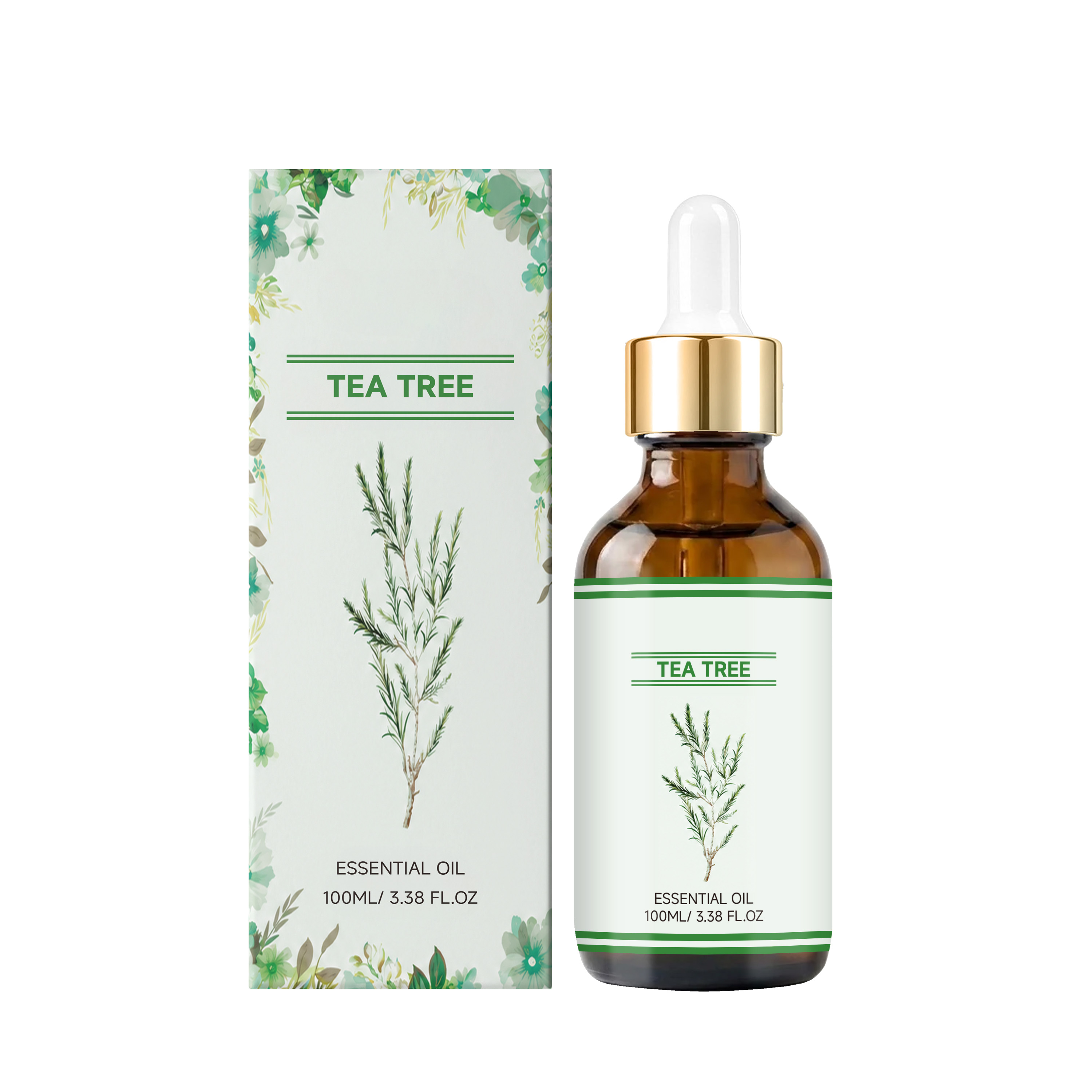 Mild Tea Tree Oil Daily Care Soft Delicate Skin Smooth Comfort Hair Treatment Essence