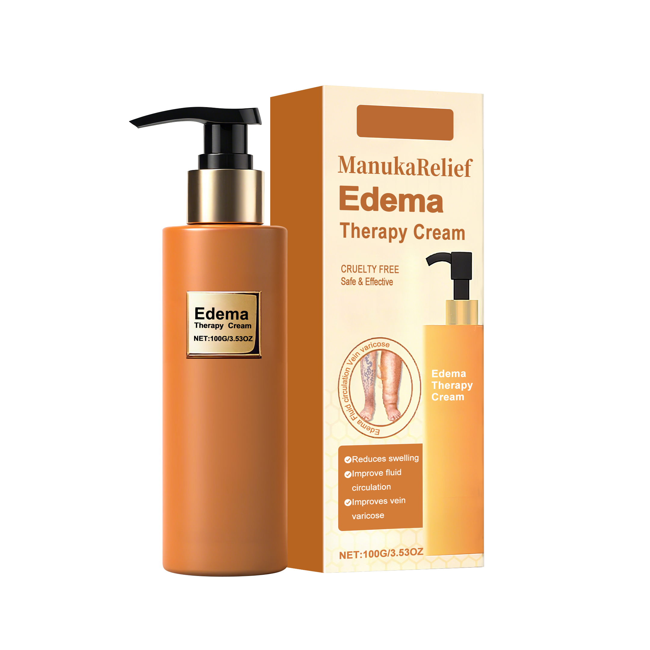 Leg Light Cream Daily Nourishing Refreshing Non Sticky Mild Care Soft Massage Gentle External Skin