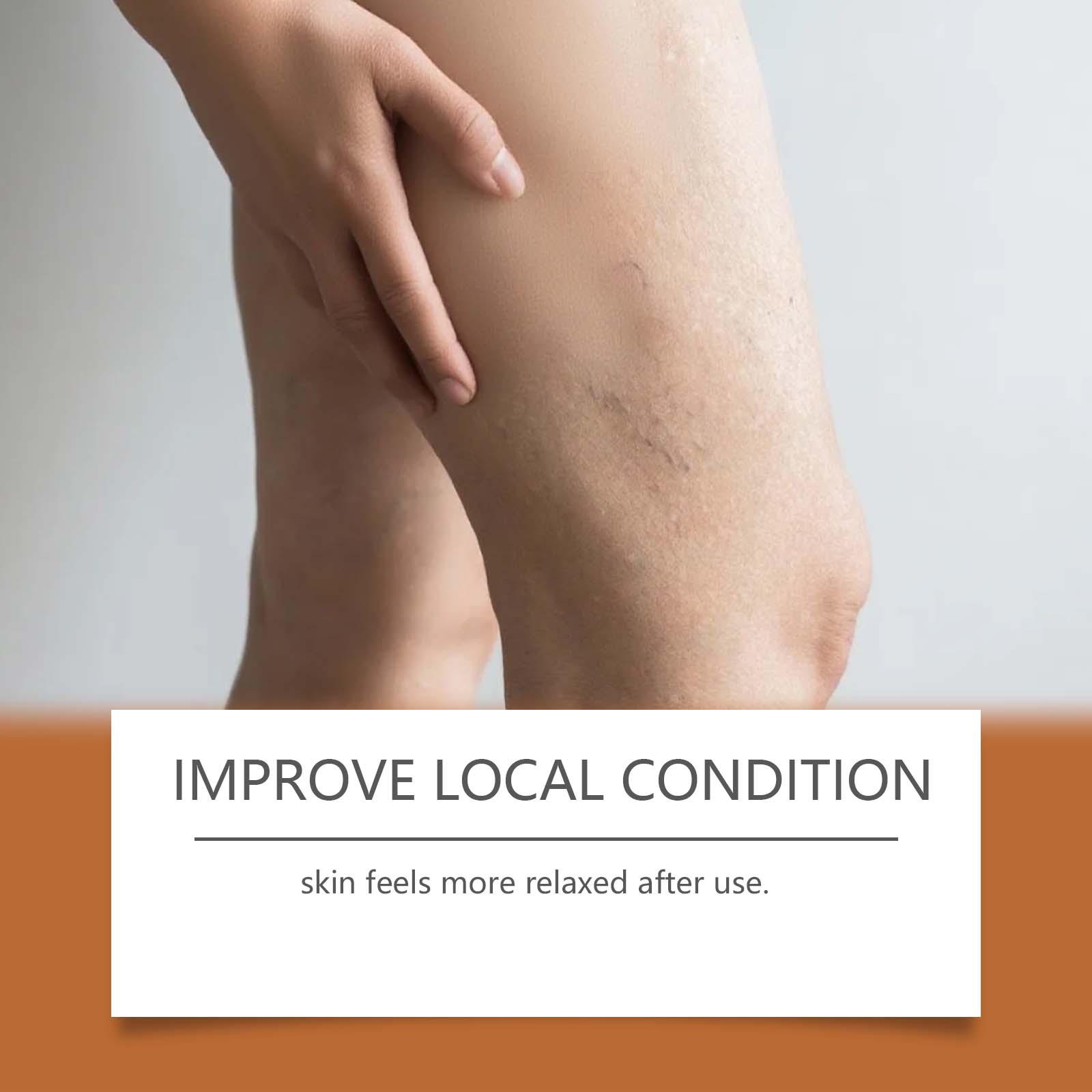 Leg Light Cream Daily Nourishing Refreshing Non Sticky Mild Care Soft Massage Gentle External Skin