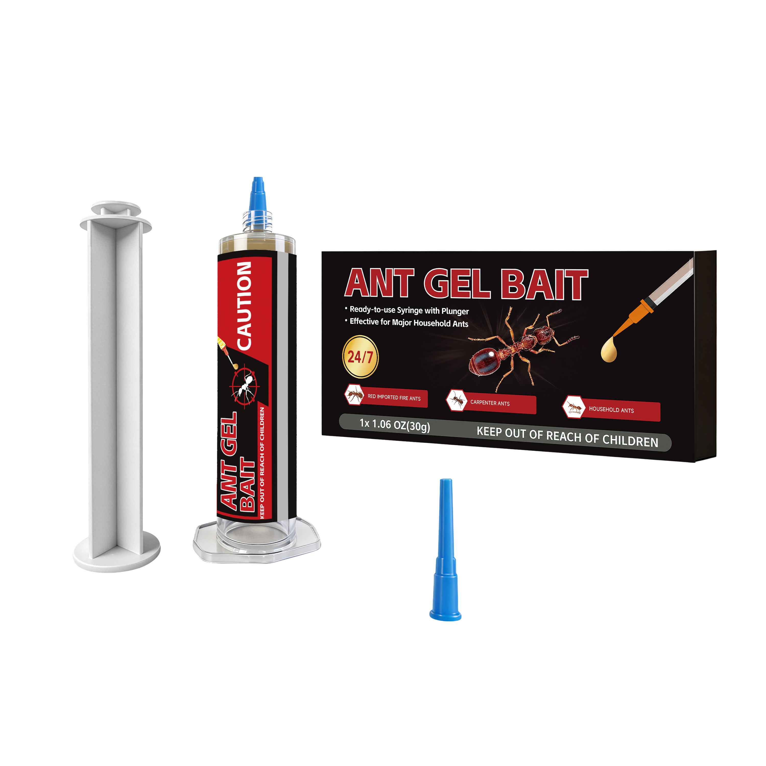 Ant Bait Attractant Pet Family Friendly Easy Operate Kitchen Bathroom Corner Daily Household