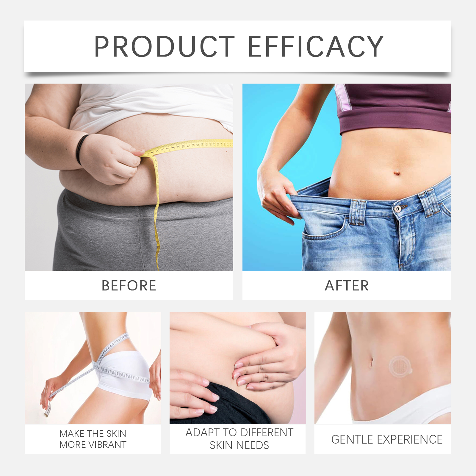 Body Care Patch Slim Shaped Figure Boost Contour Nourish Skin Easy Lazy Body Treatment Sheet