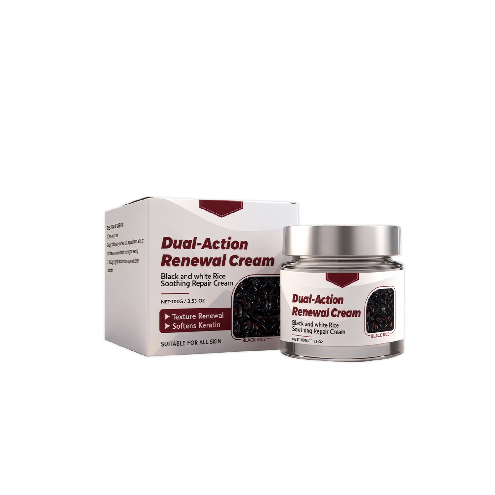 Facial Renewing Cream Mild Moisturizing Delicate Hydrating Silky Daily Smearing Skin Caring Lotion