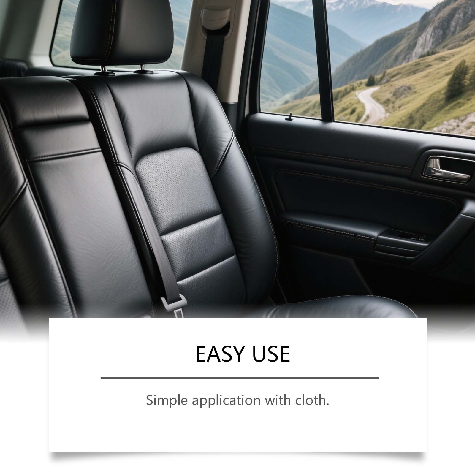 Automotive Interior Renovation Care Set Leather Surface Cleaning Gloss Maintenance Plastic Renovation Paste