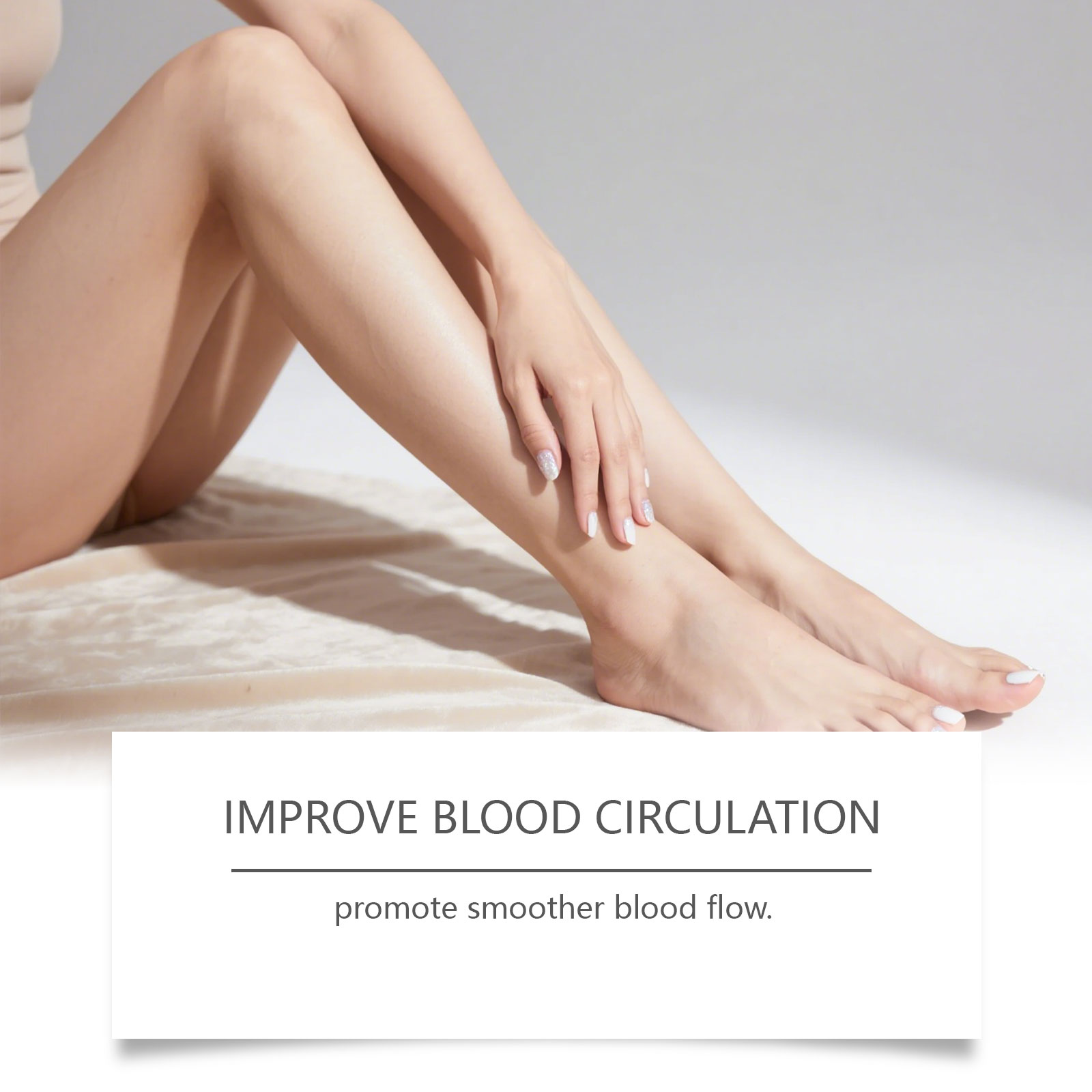 Leg Care Patch Daily Gentle Moisturizing Nourishing External Skin Relief Calming Leg Skincare Sticker